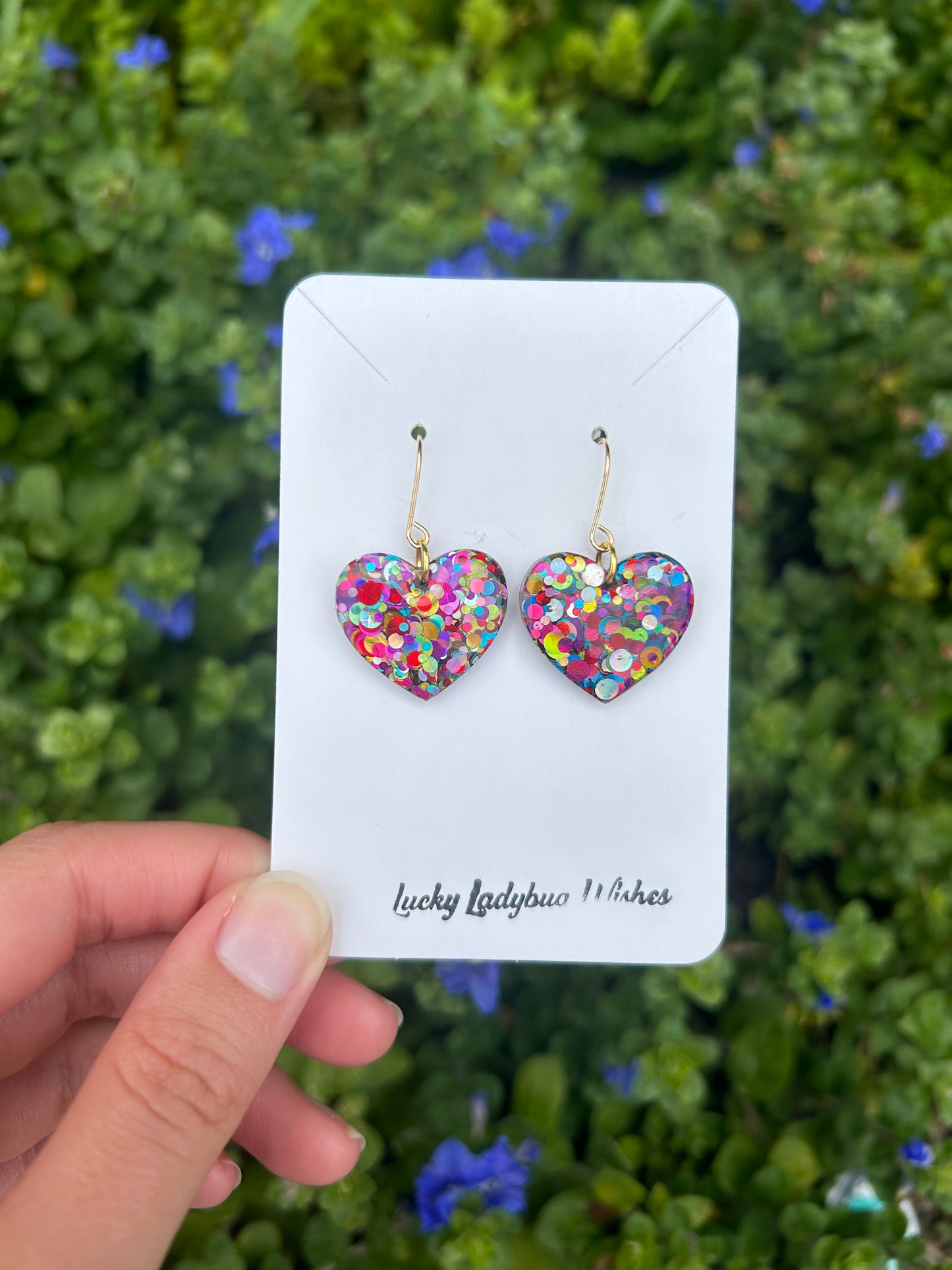 Small Rainbow earrings