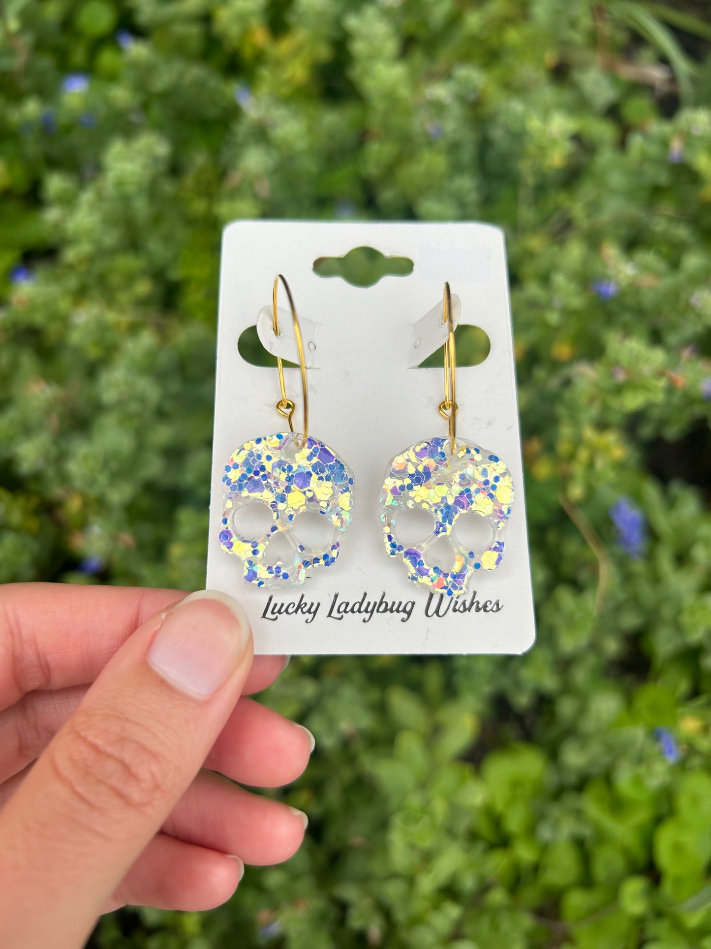 Skull earrings
