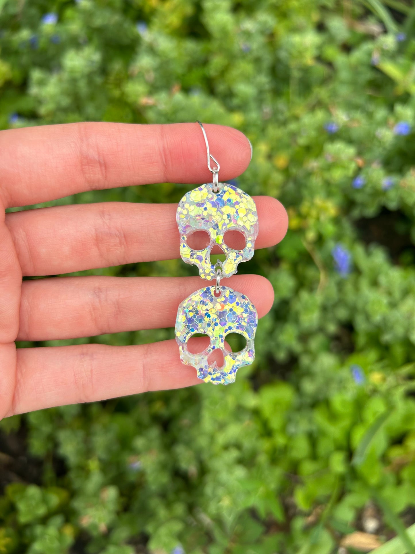 Skull earrings