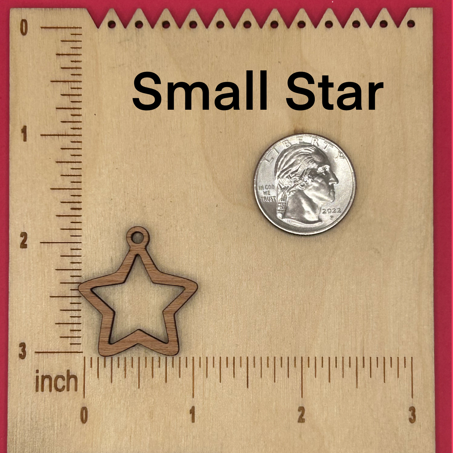 Blank Stars wooden bezels