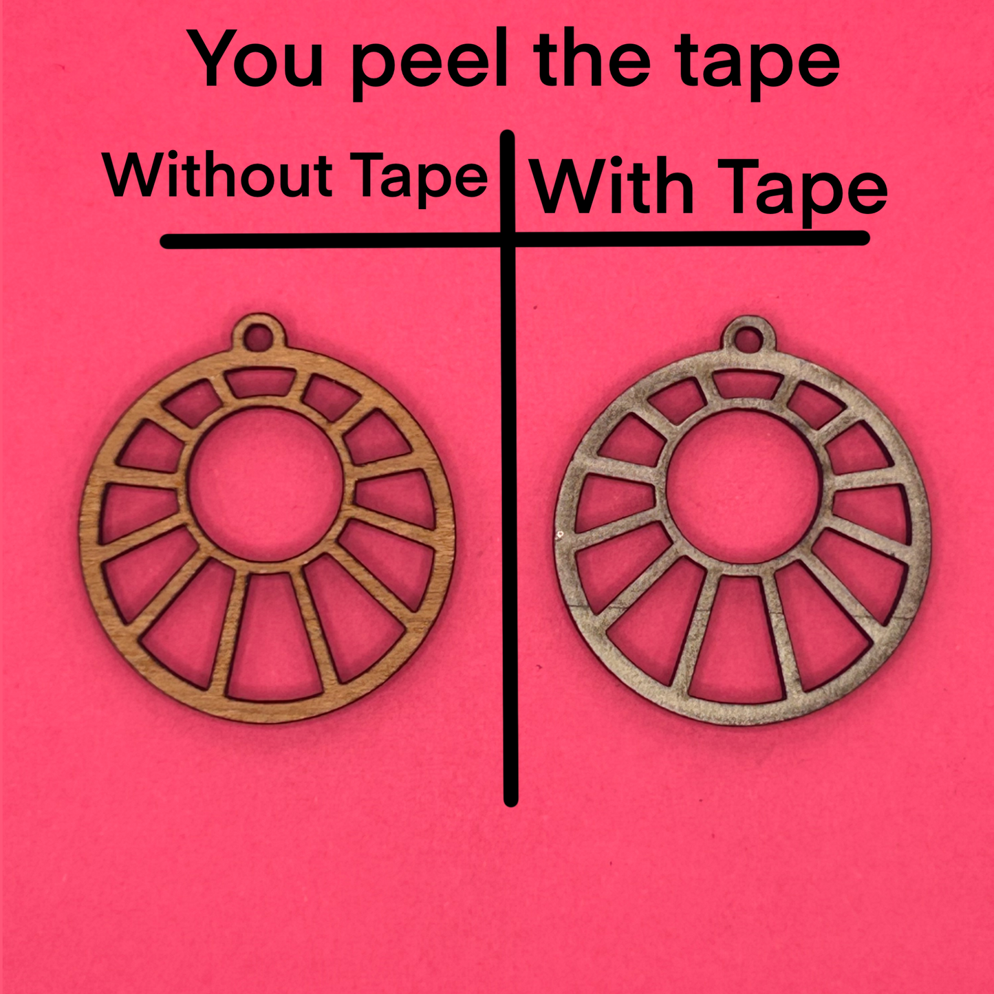 Blank Robin wooden bezels