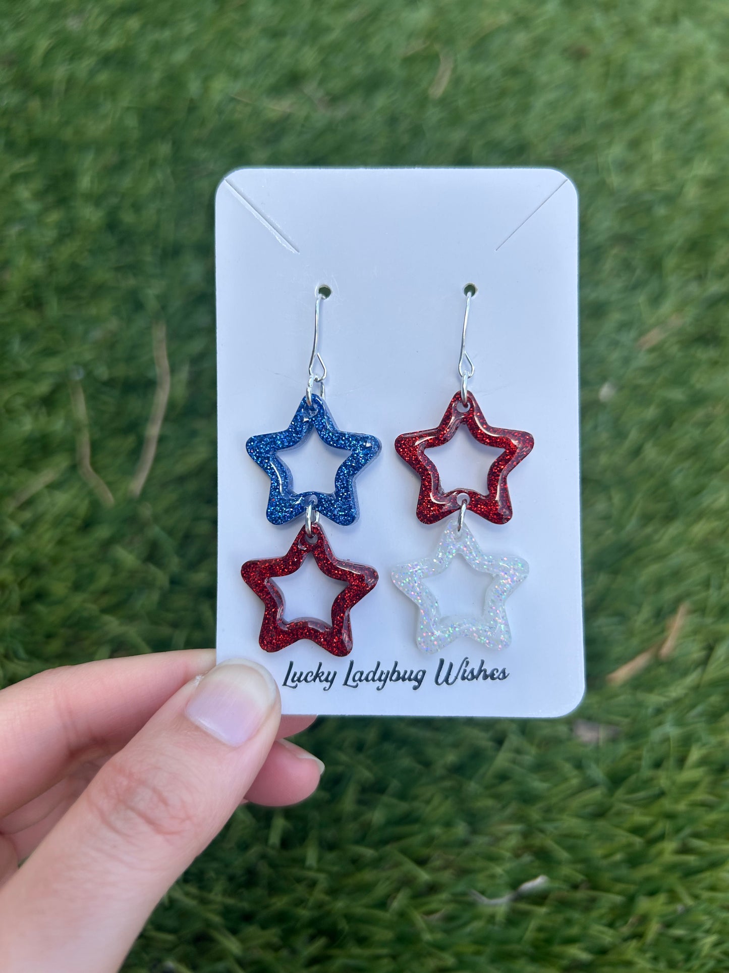 Star Chain earrings
