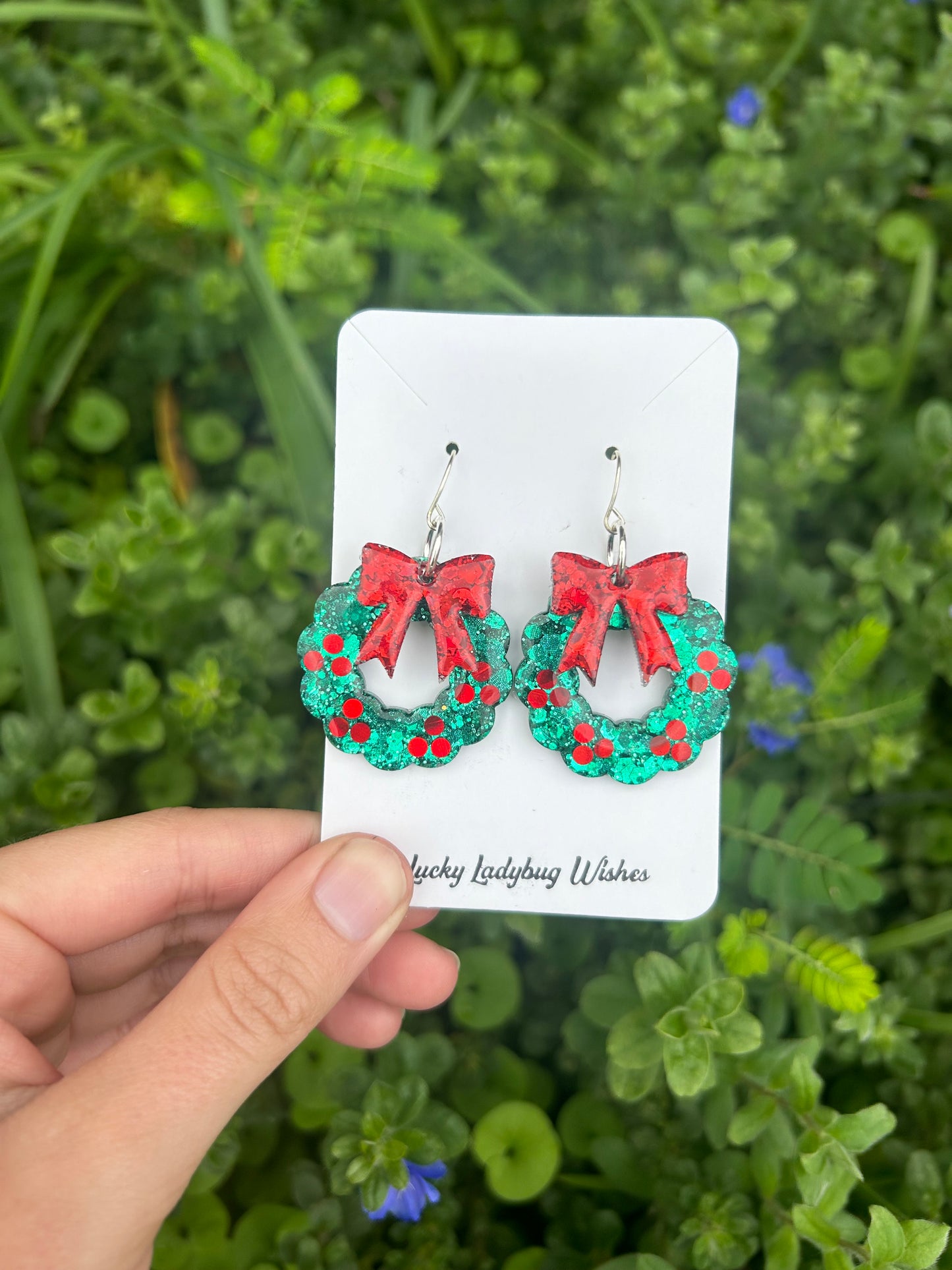 Wreath earrings