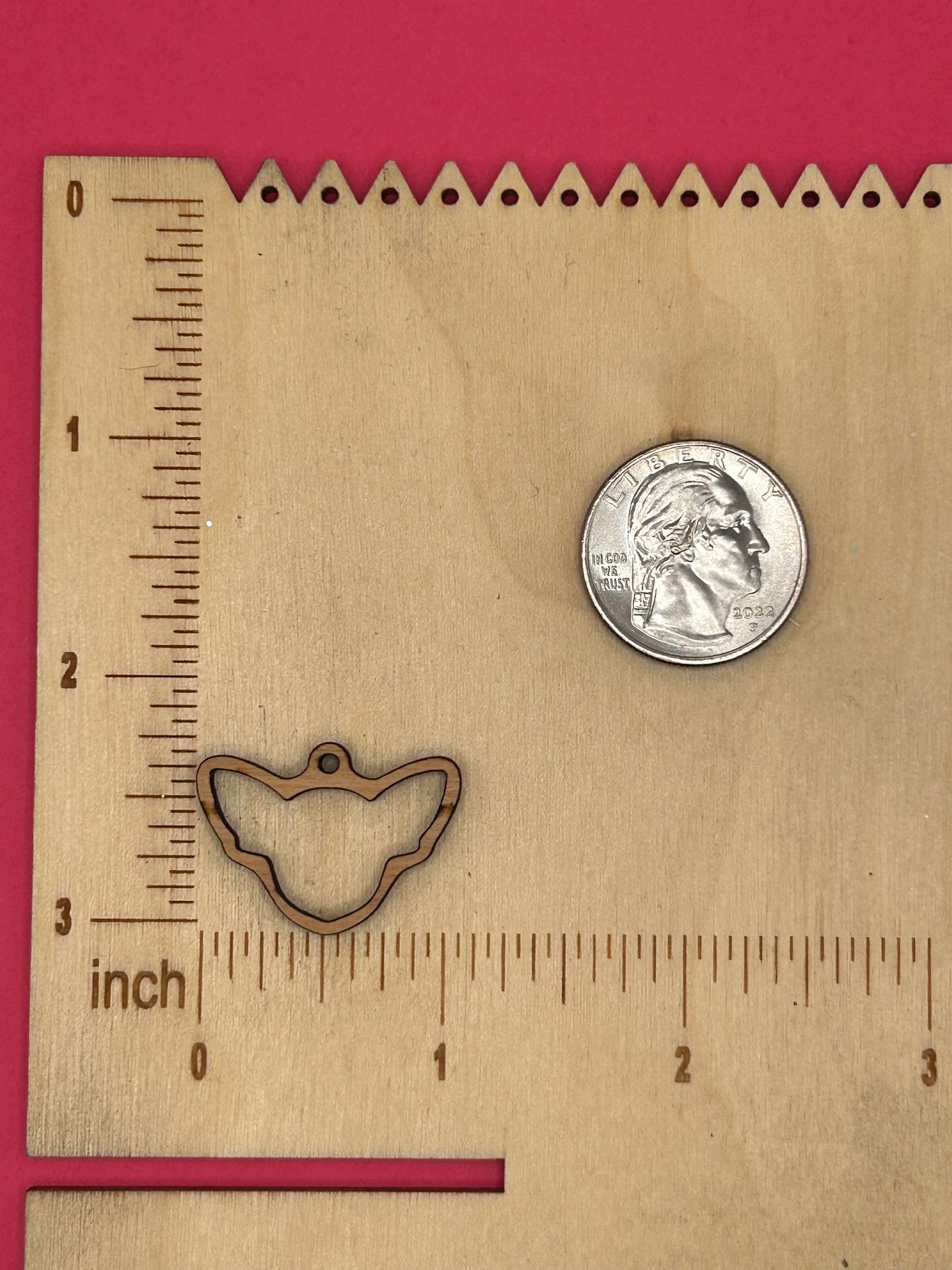 Blank chihuahua wooden bezels