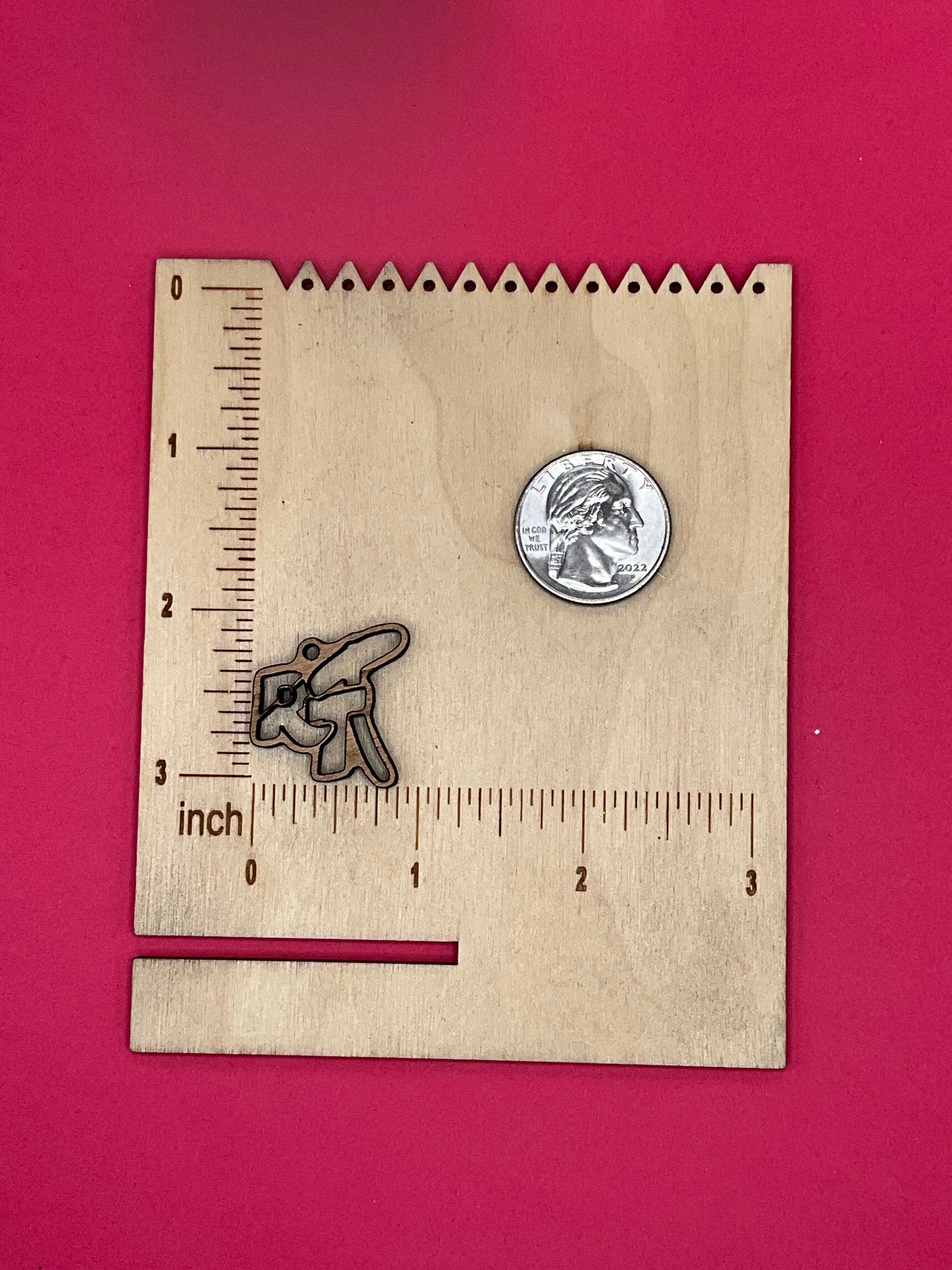 Blank RTT Custom Logo wooden bezel