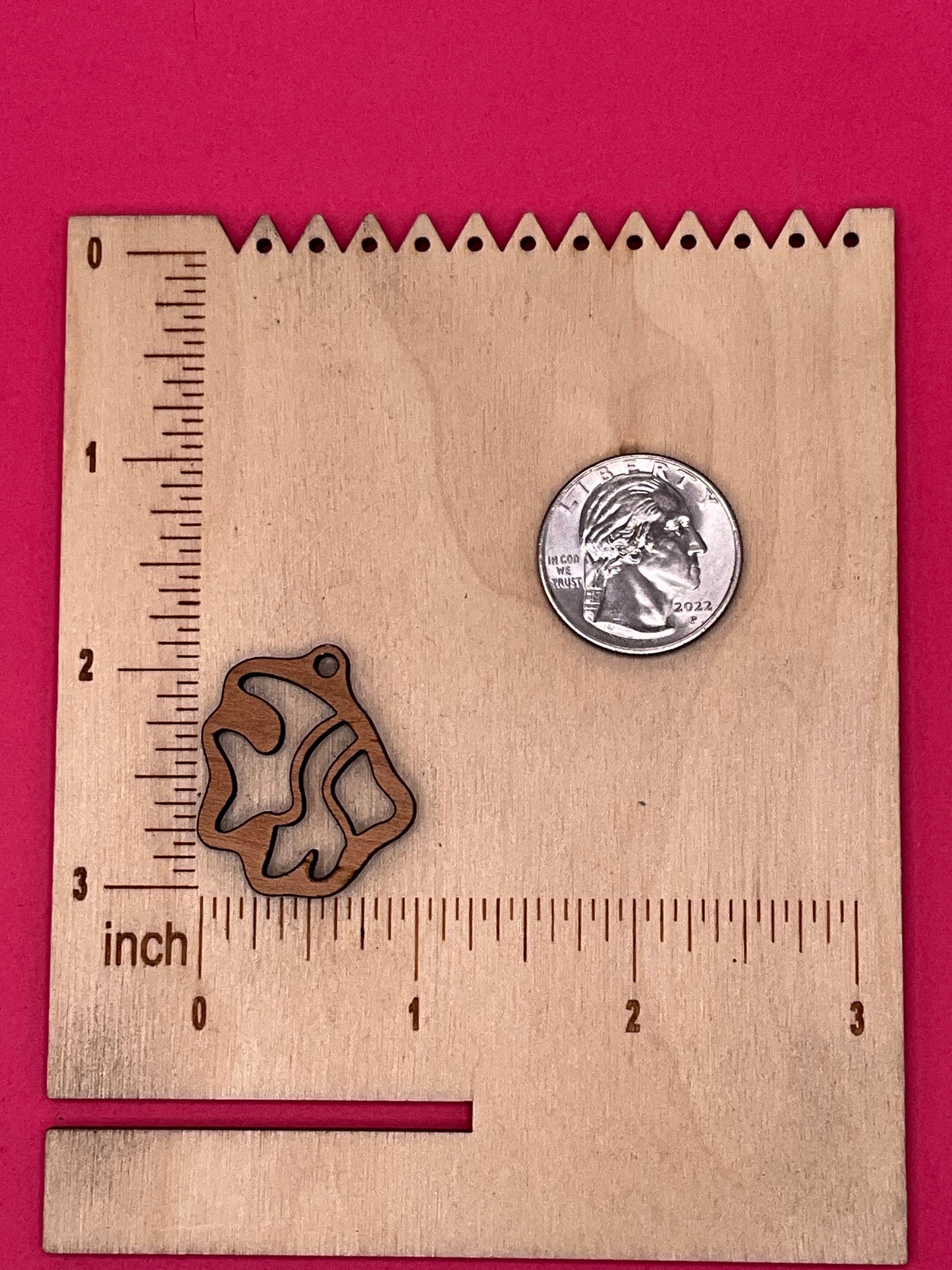 Blank Angelfish wooden bezels