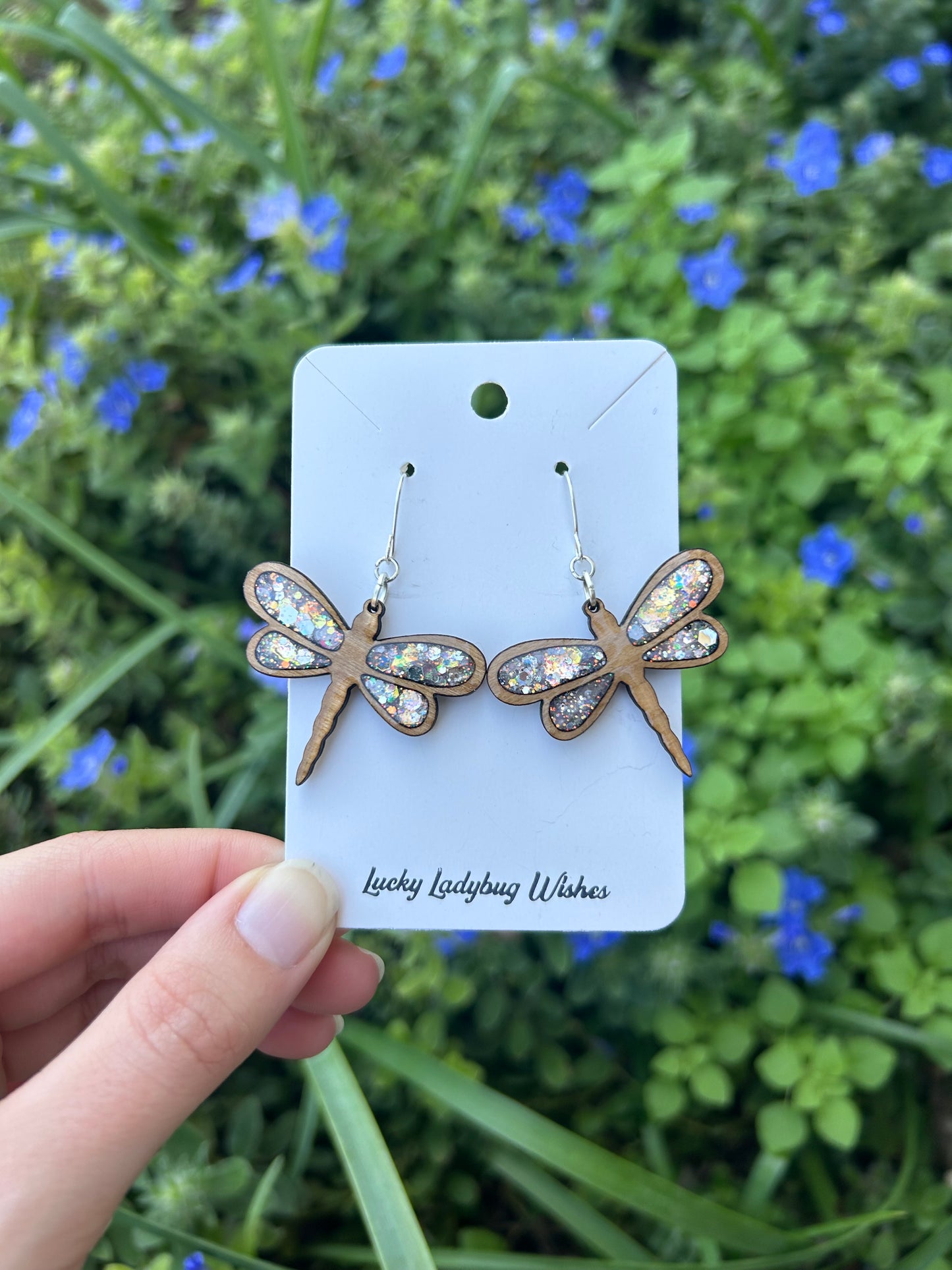 Dragonfly earrings