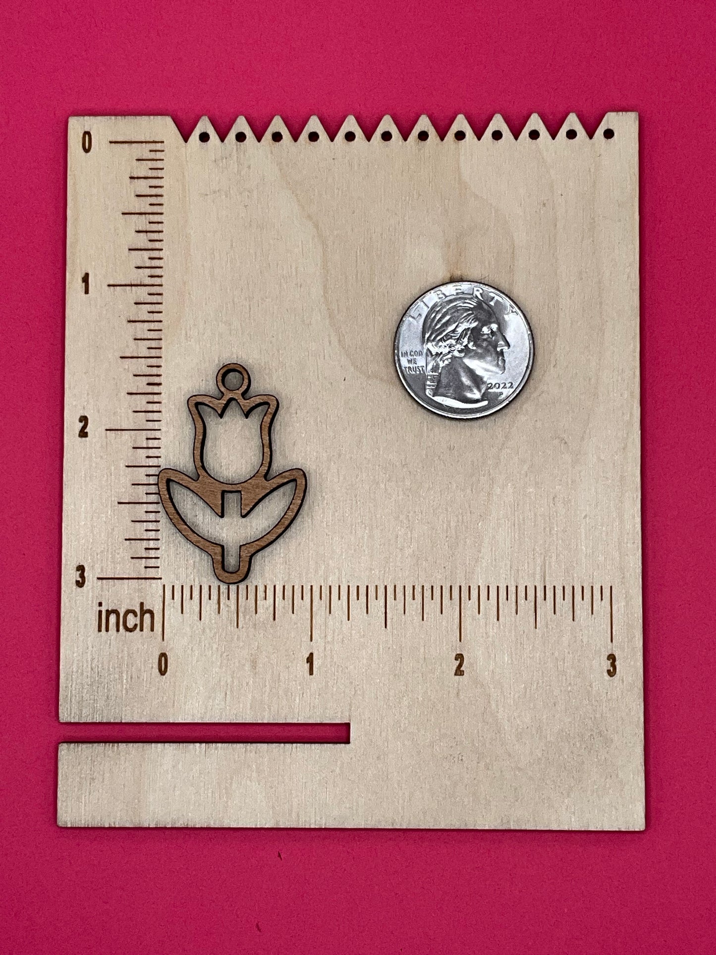 Blank Tulip wooden bezels