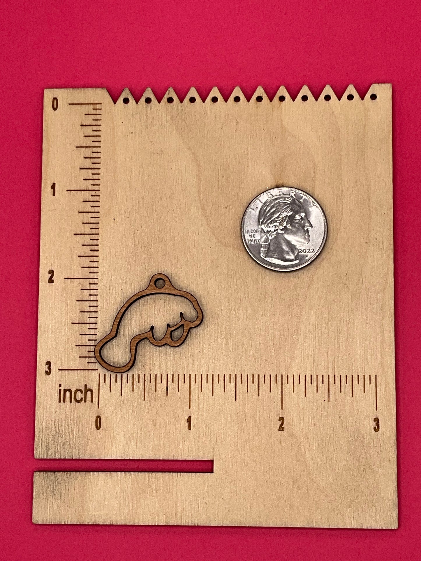 Blank Manatee wooden bezels