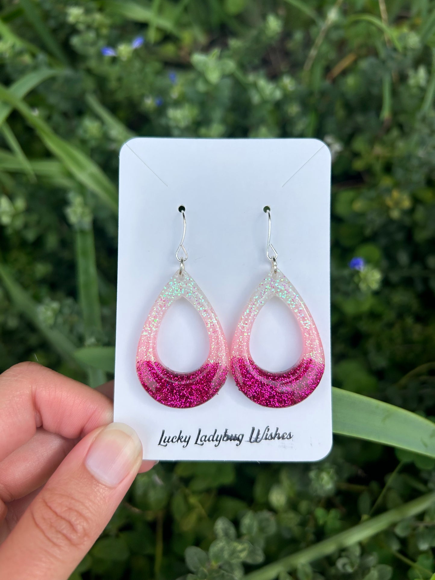 Candy corn earrings