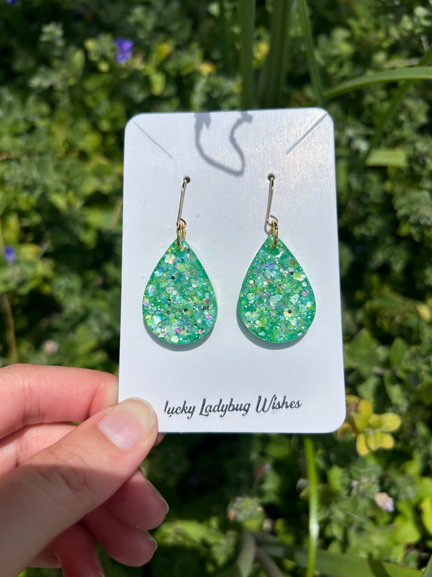 Small Sea-Glass earrings