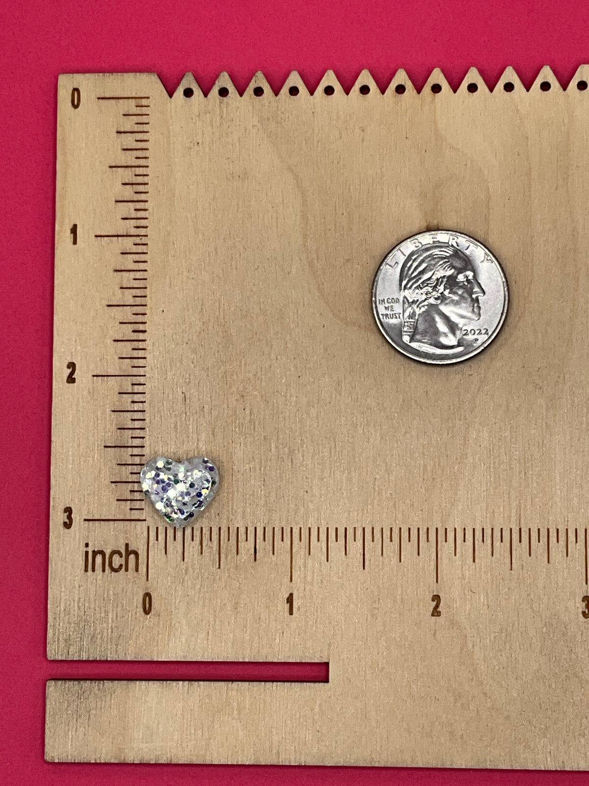 Heart Studs Silicone Molds