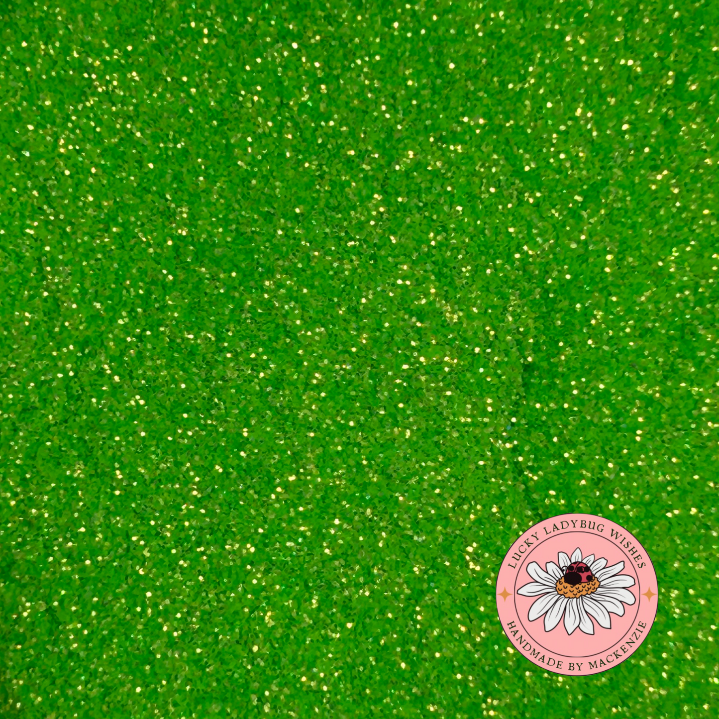 Fine Green fluorescent Glitter