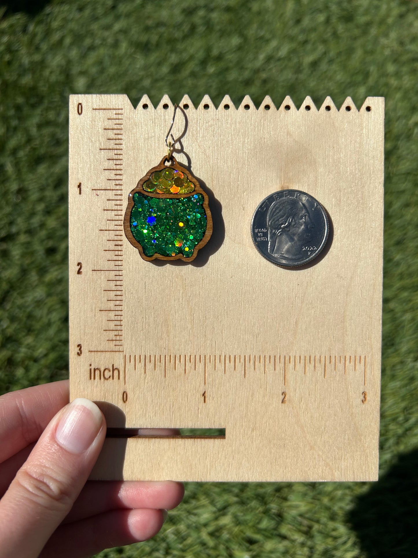 Pot of Gold earrings