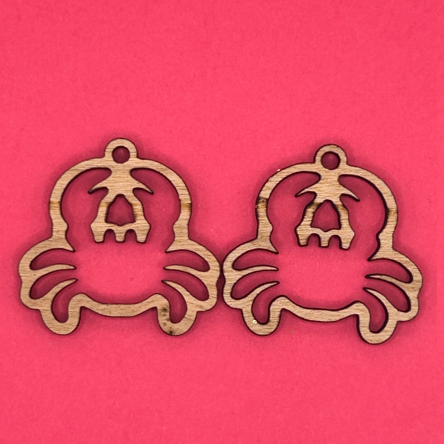 Blank Crab wooden bezels