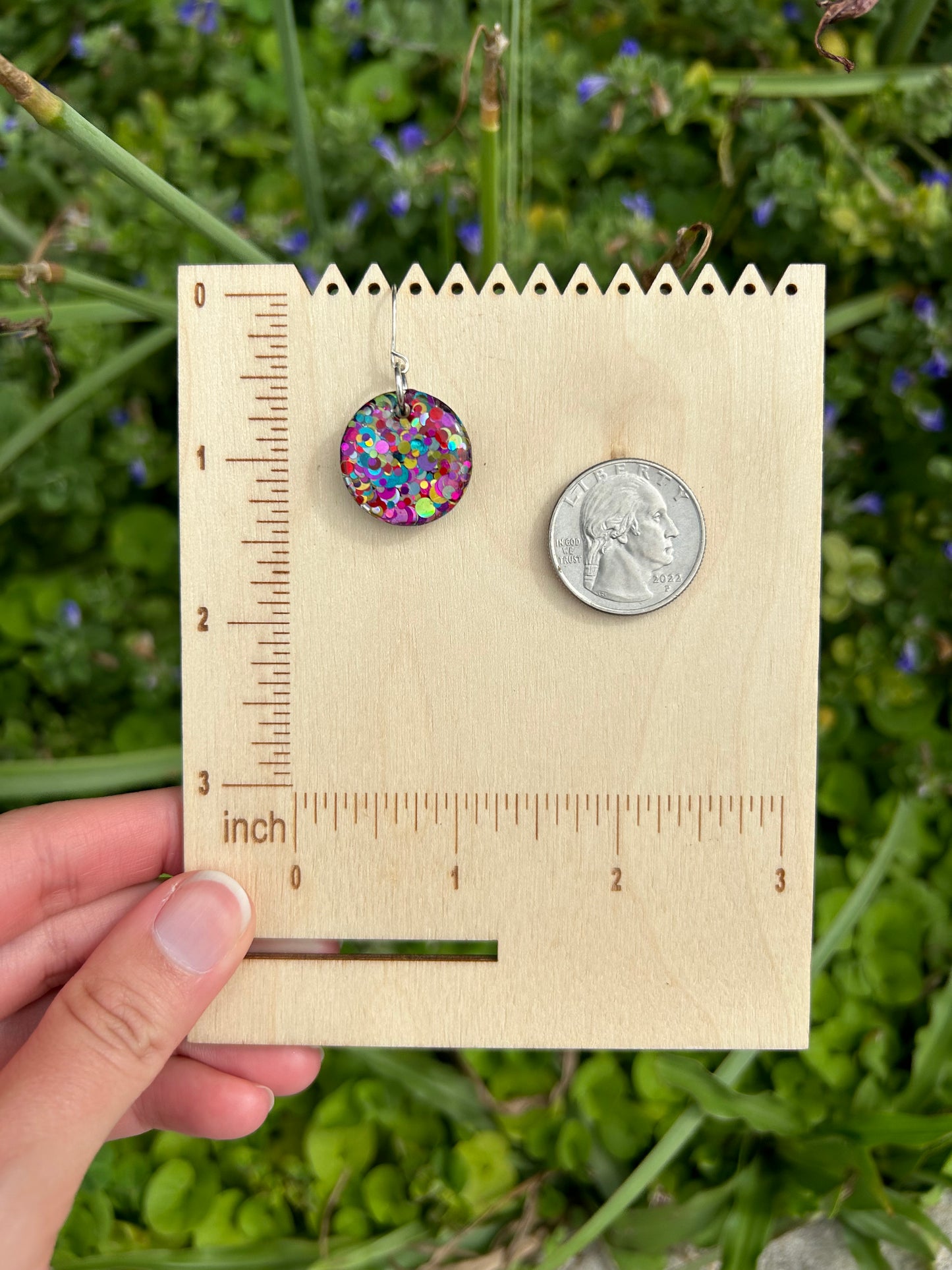 Small Rainbow earrings