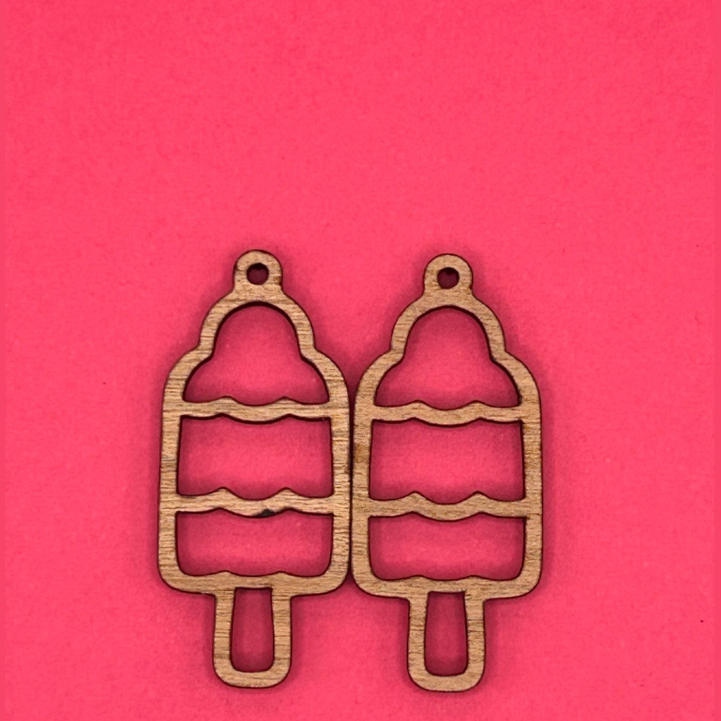 Blank Bomb Pop wooden bezels