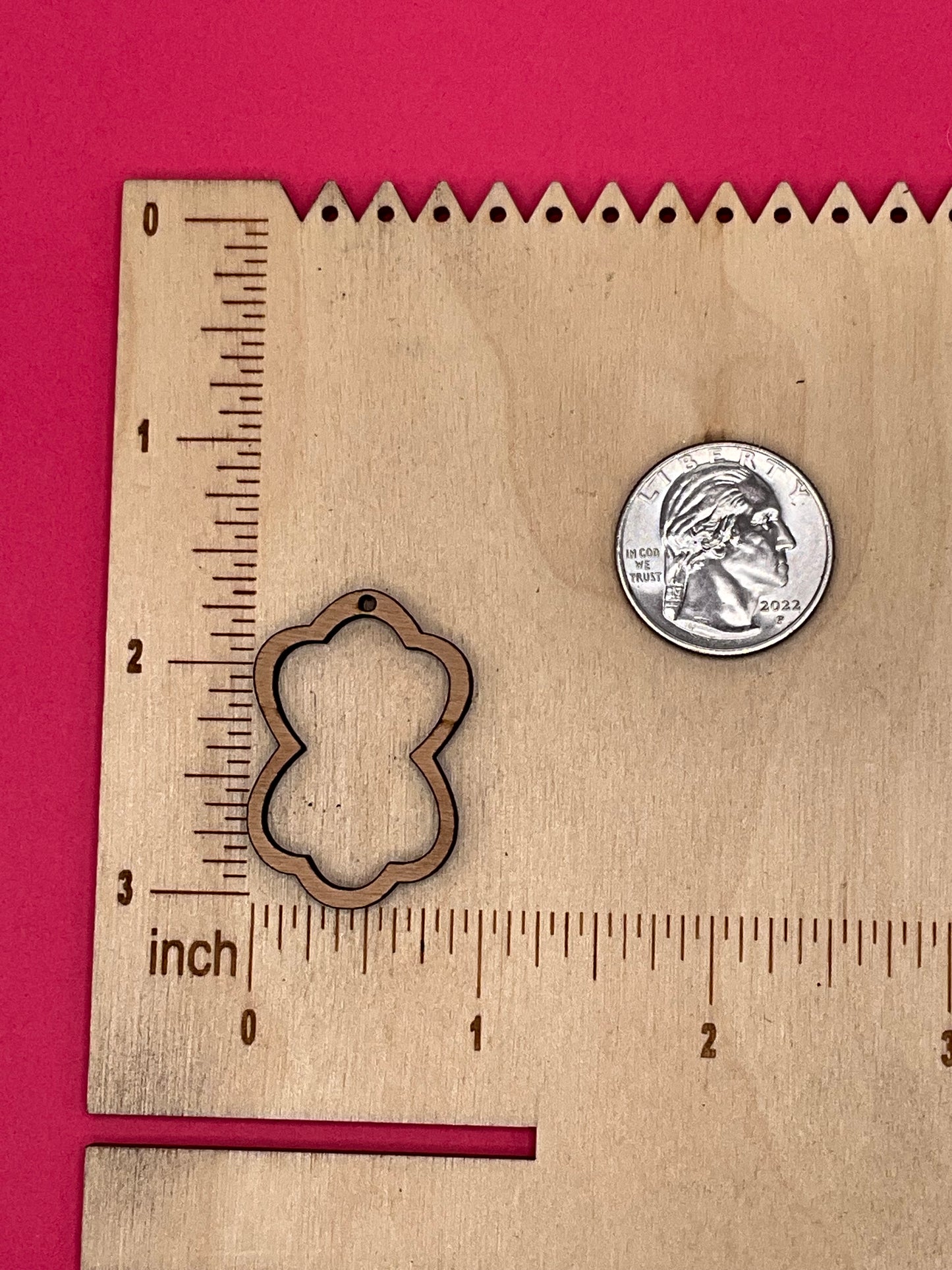 Blank Mary wooden bezels