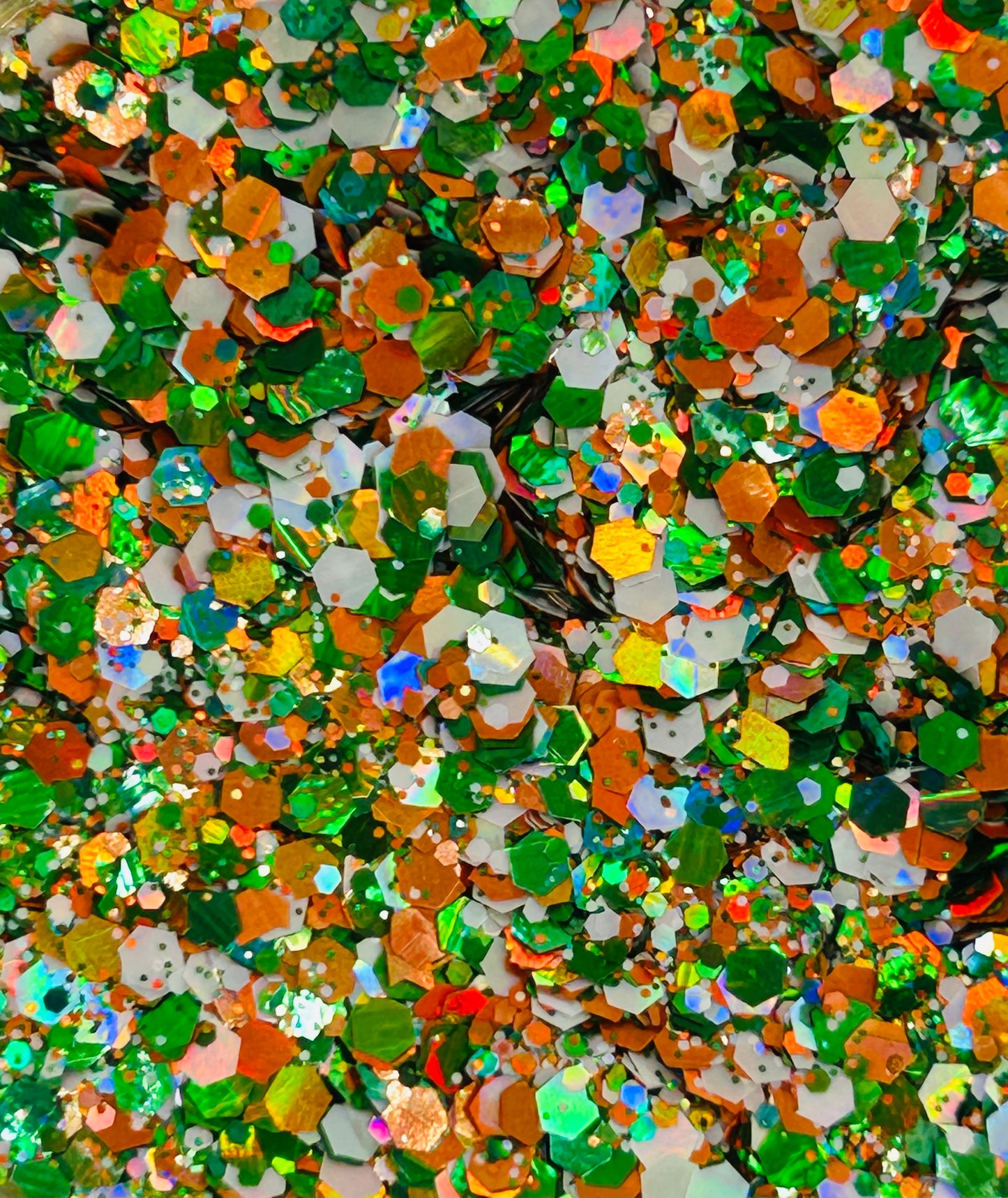 Irish Flag Mix glitter