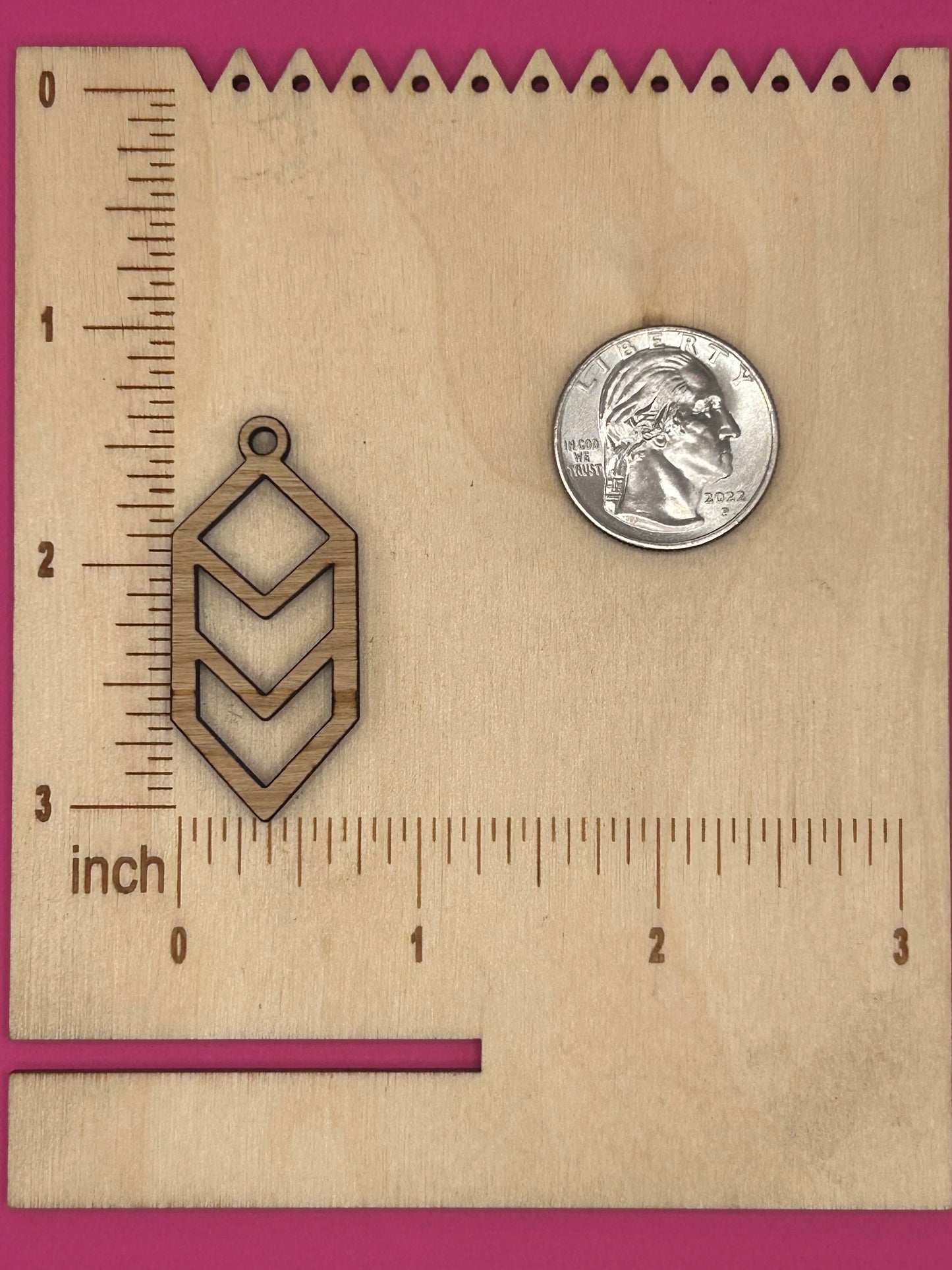 Blank paisley wooden bezel