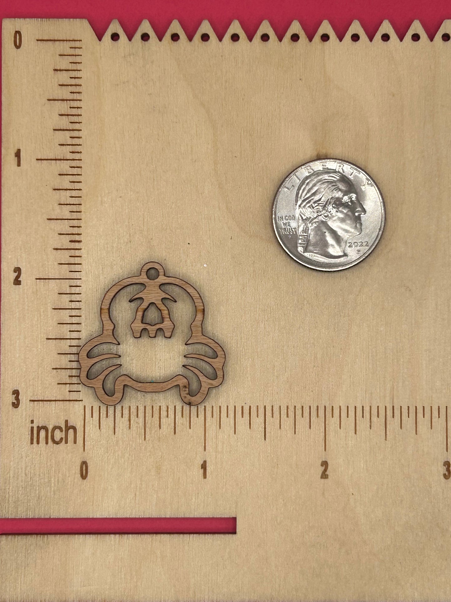 Blank Crab wooden bezels