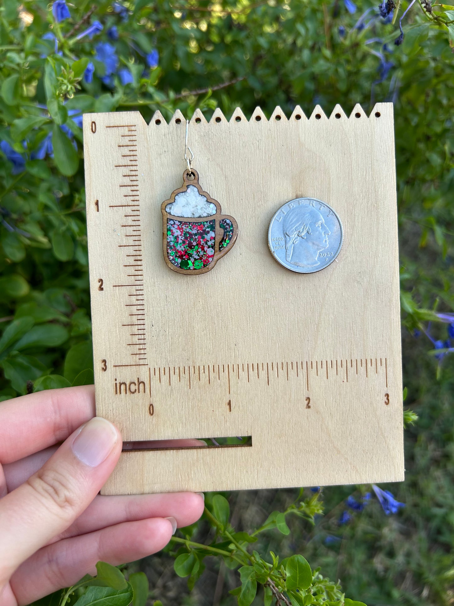 Christmas Mug earrings