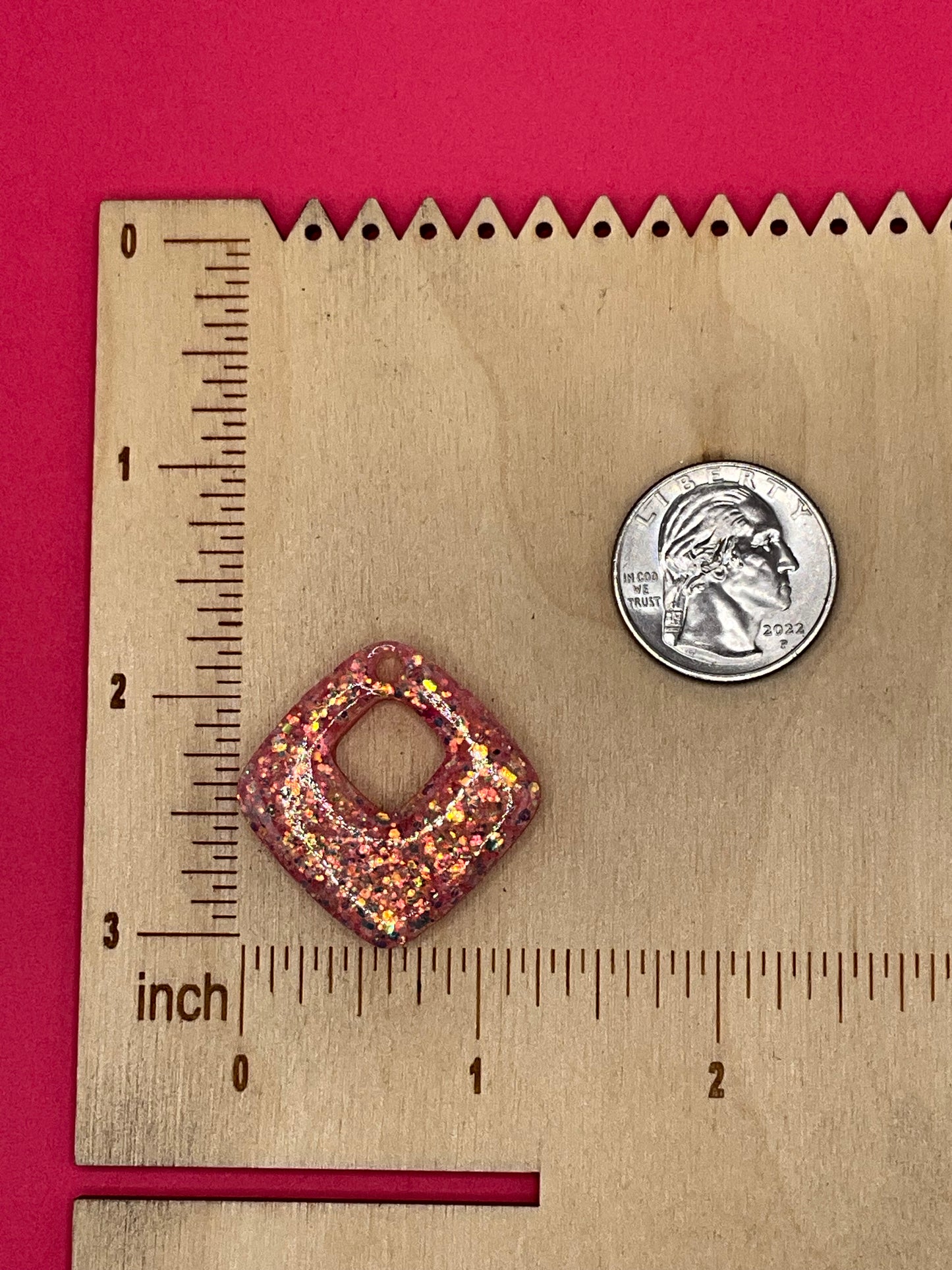Big Diamond Cutout Silicone Mold