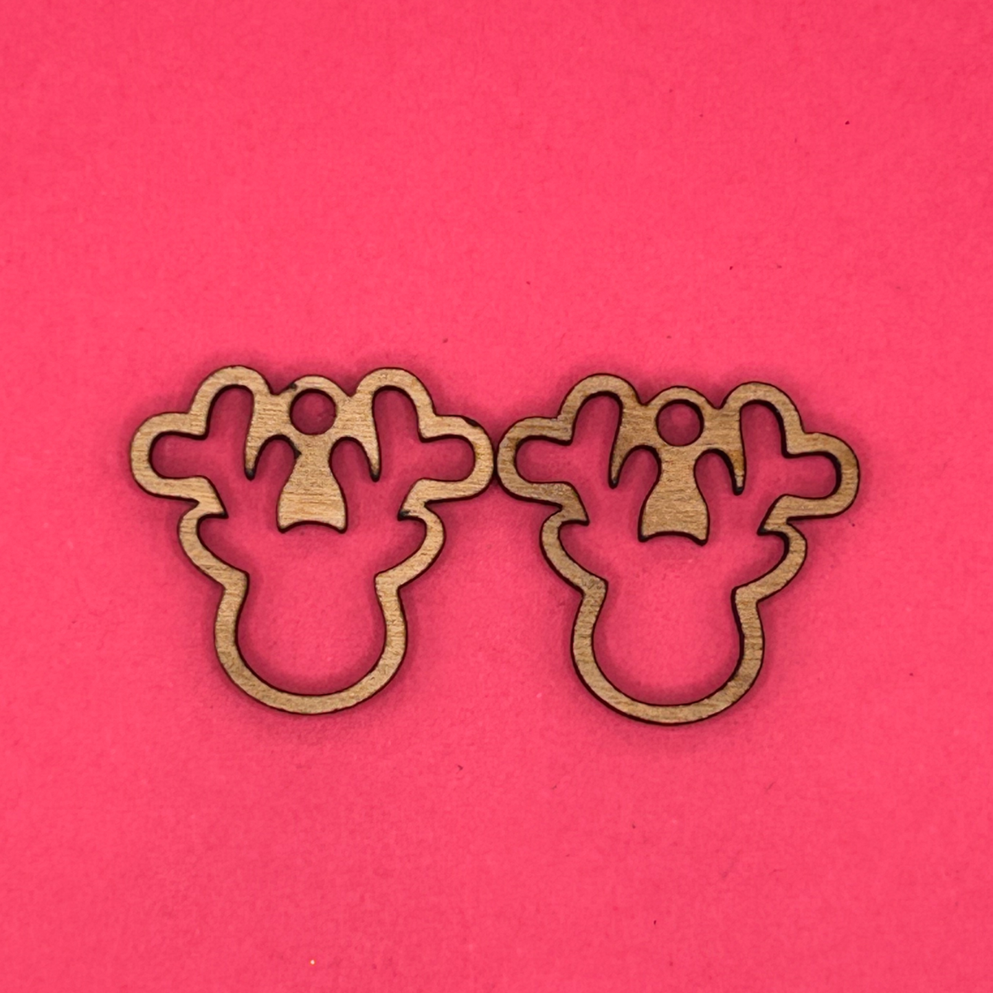Blank Reindeer wooden bezel