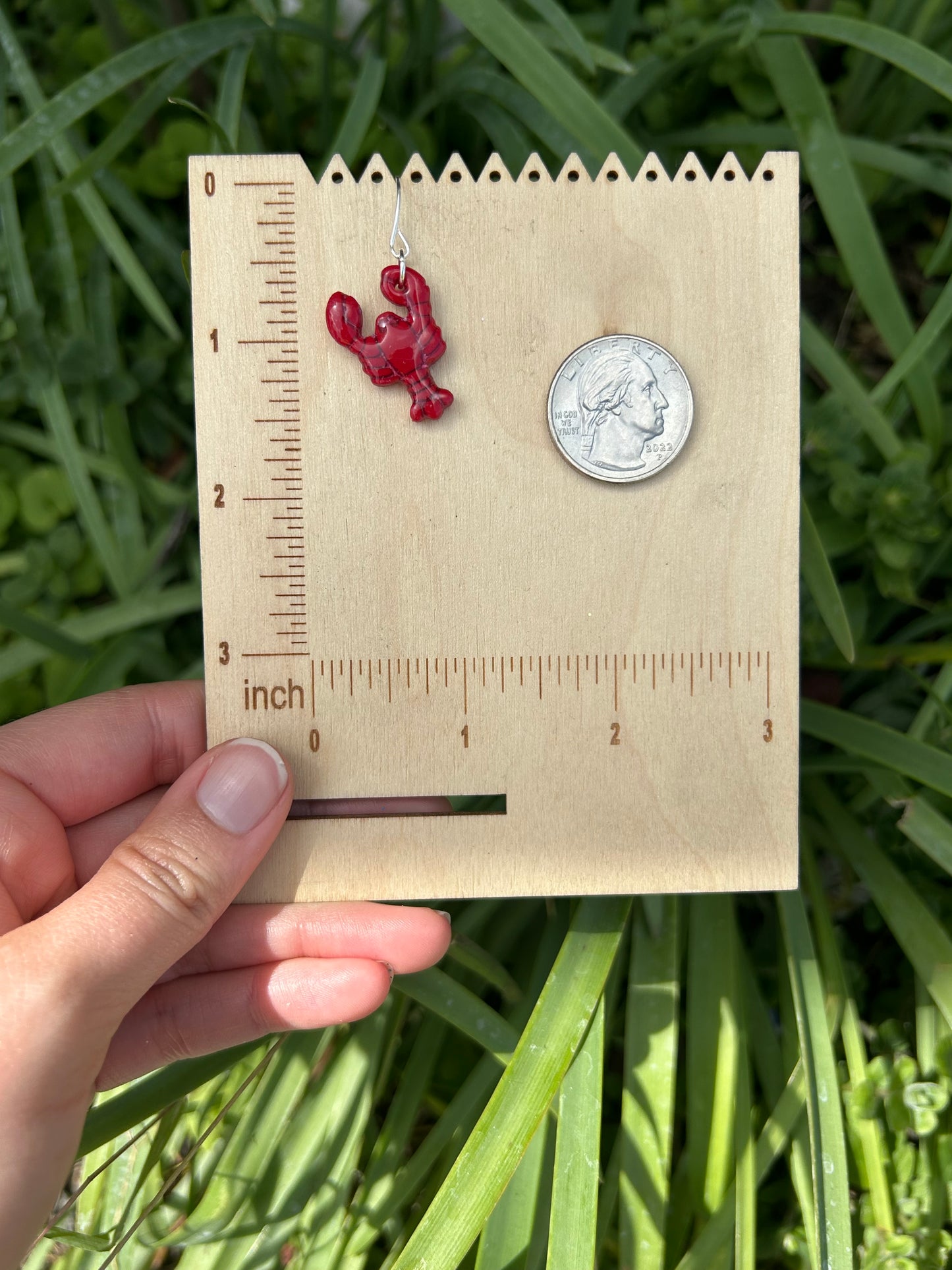 Crawfish earrings