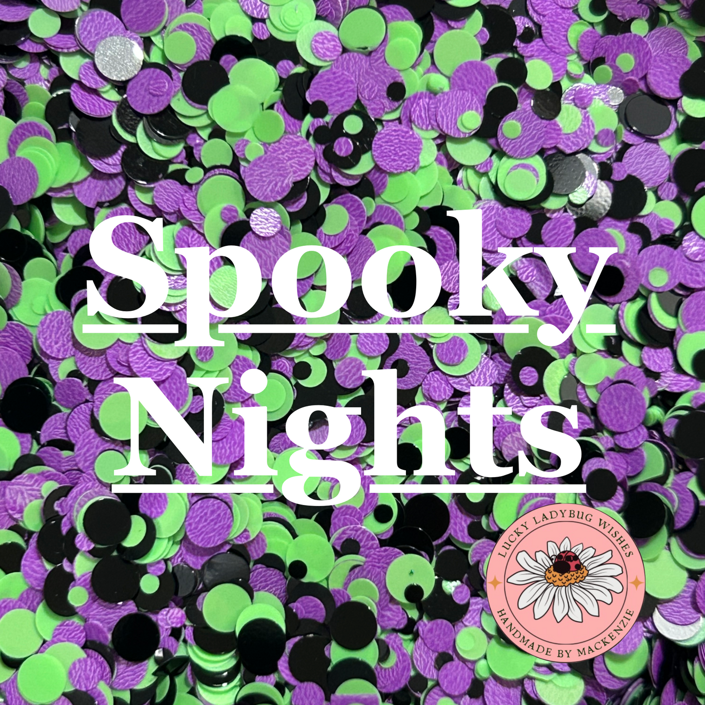 Spooky nights Glitter