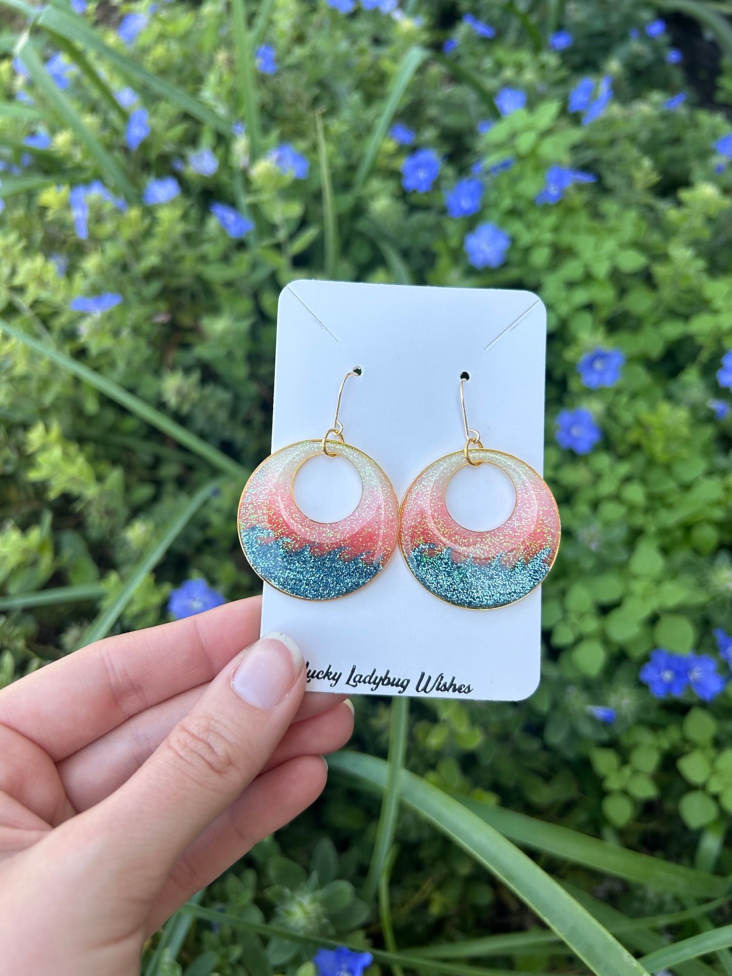 Sunset earrings