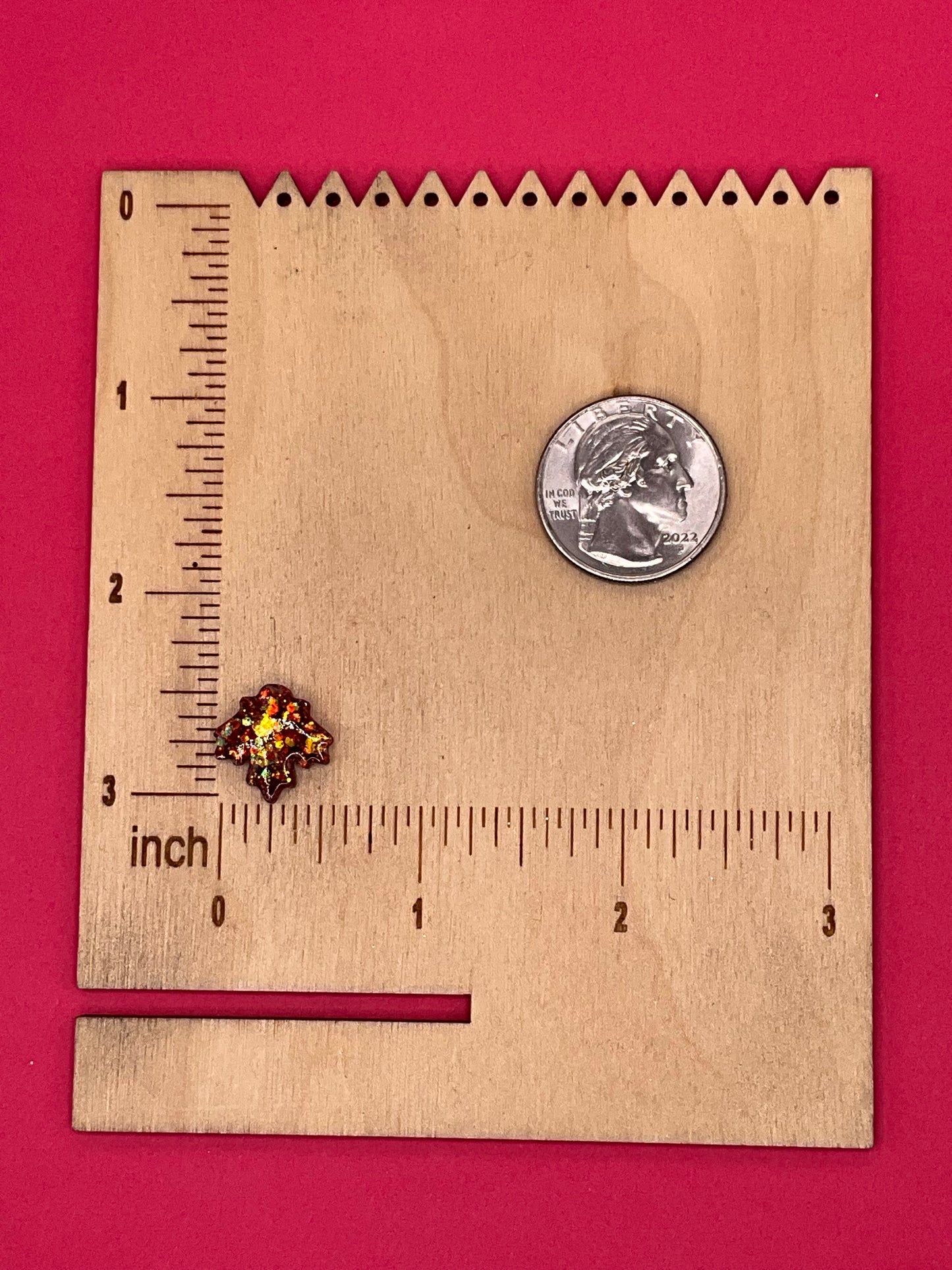 Fall Leaf Studs Silicone Molds
