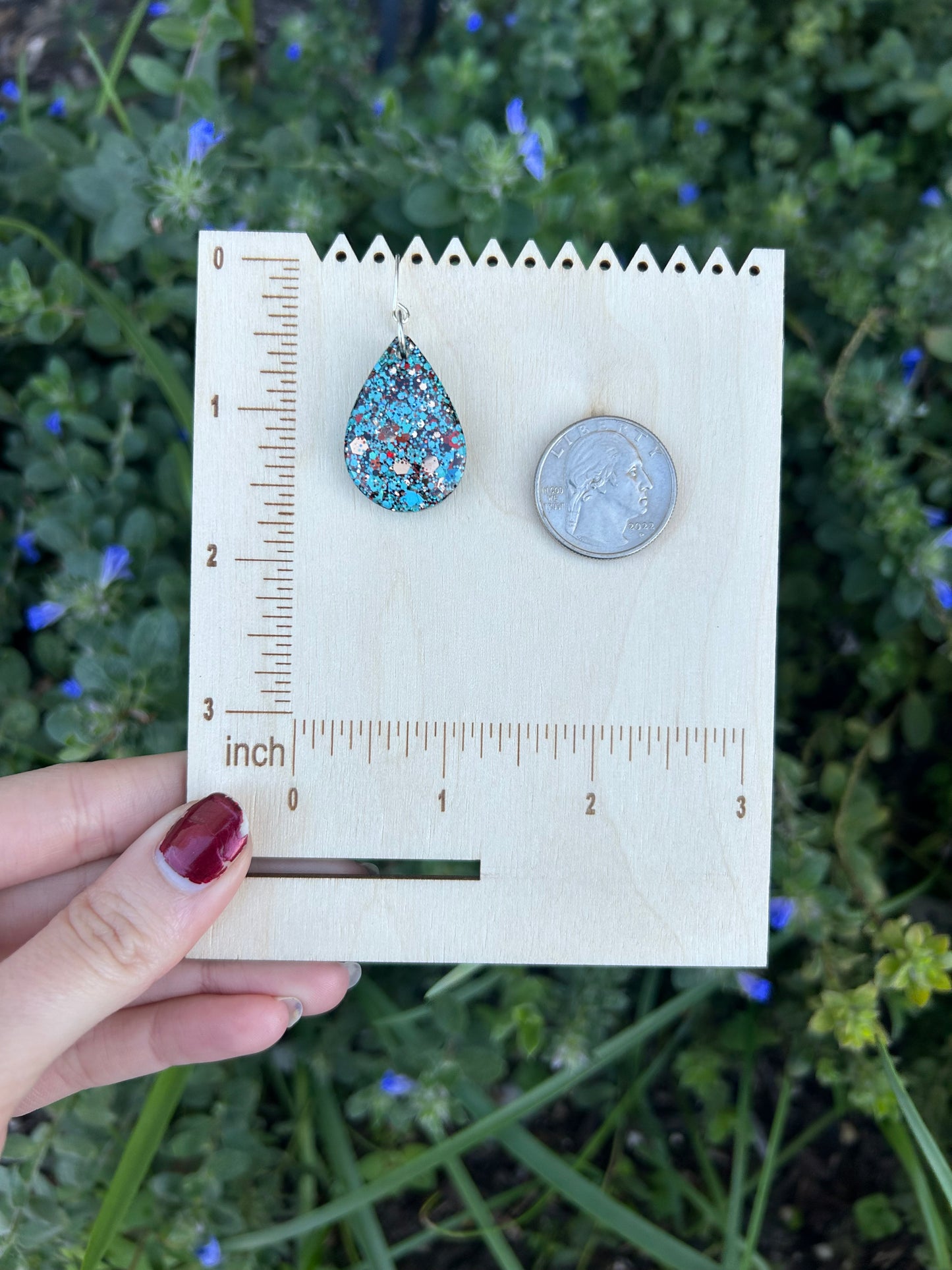 Small atta girl earrings