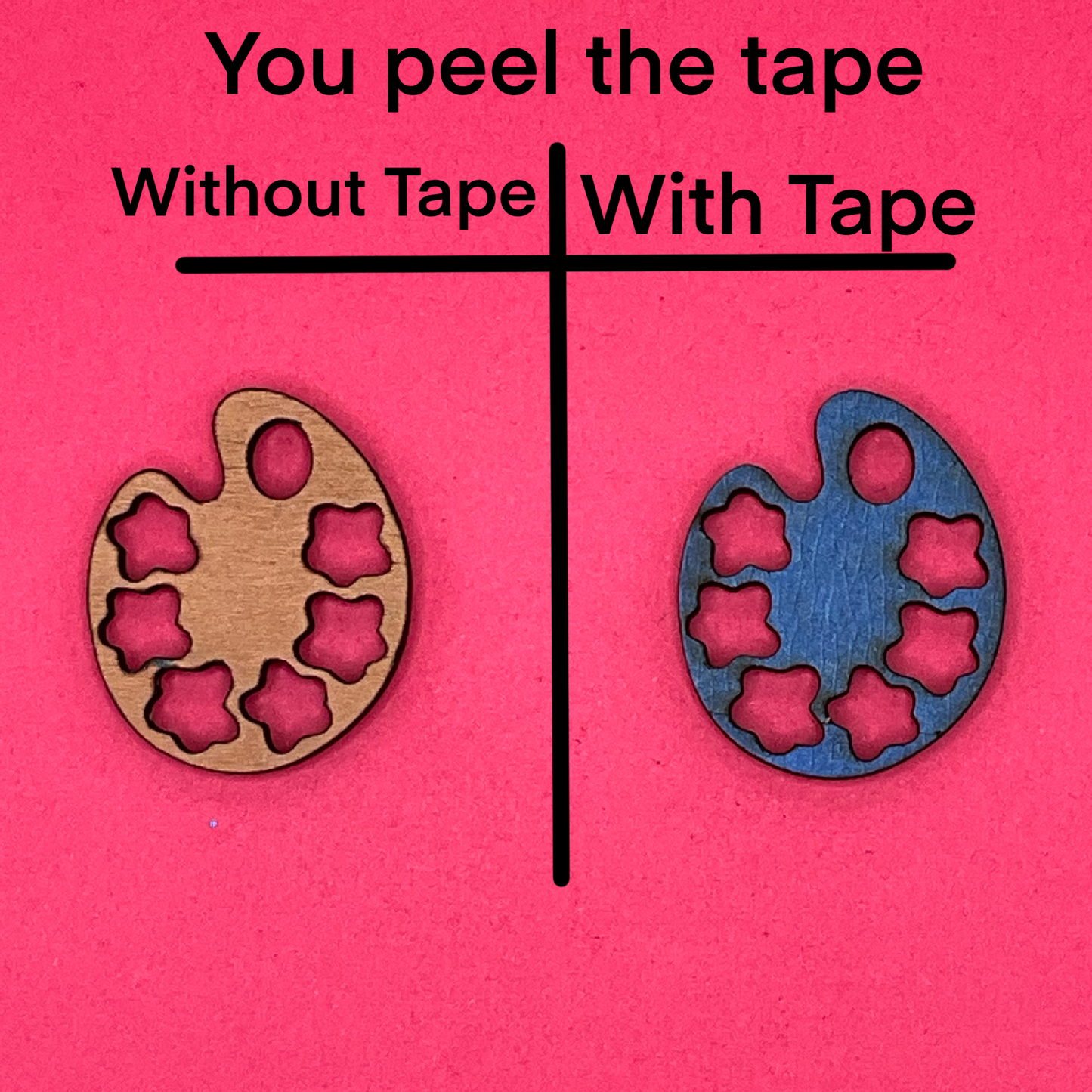 Blank Eagle Head wooden bezels