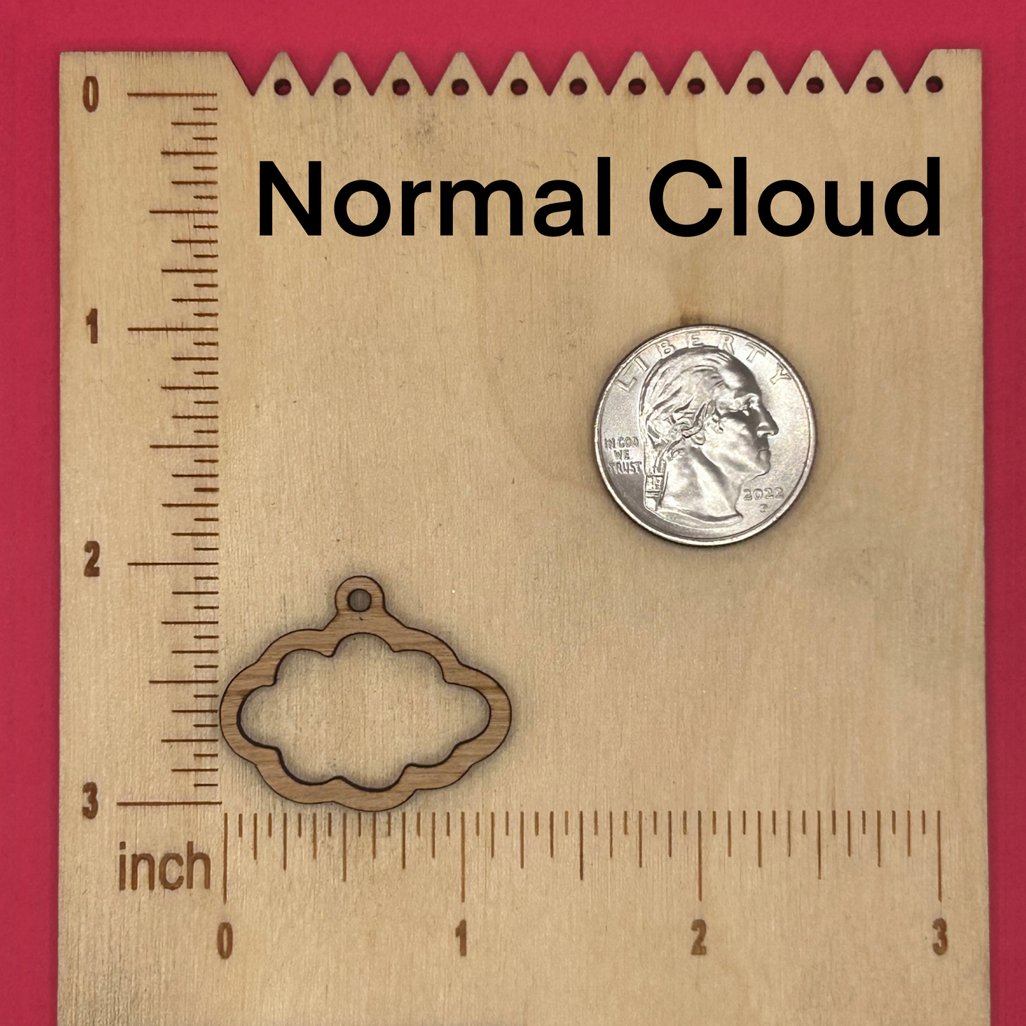 Blank Cloud wooden bezels