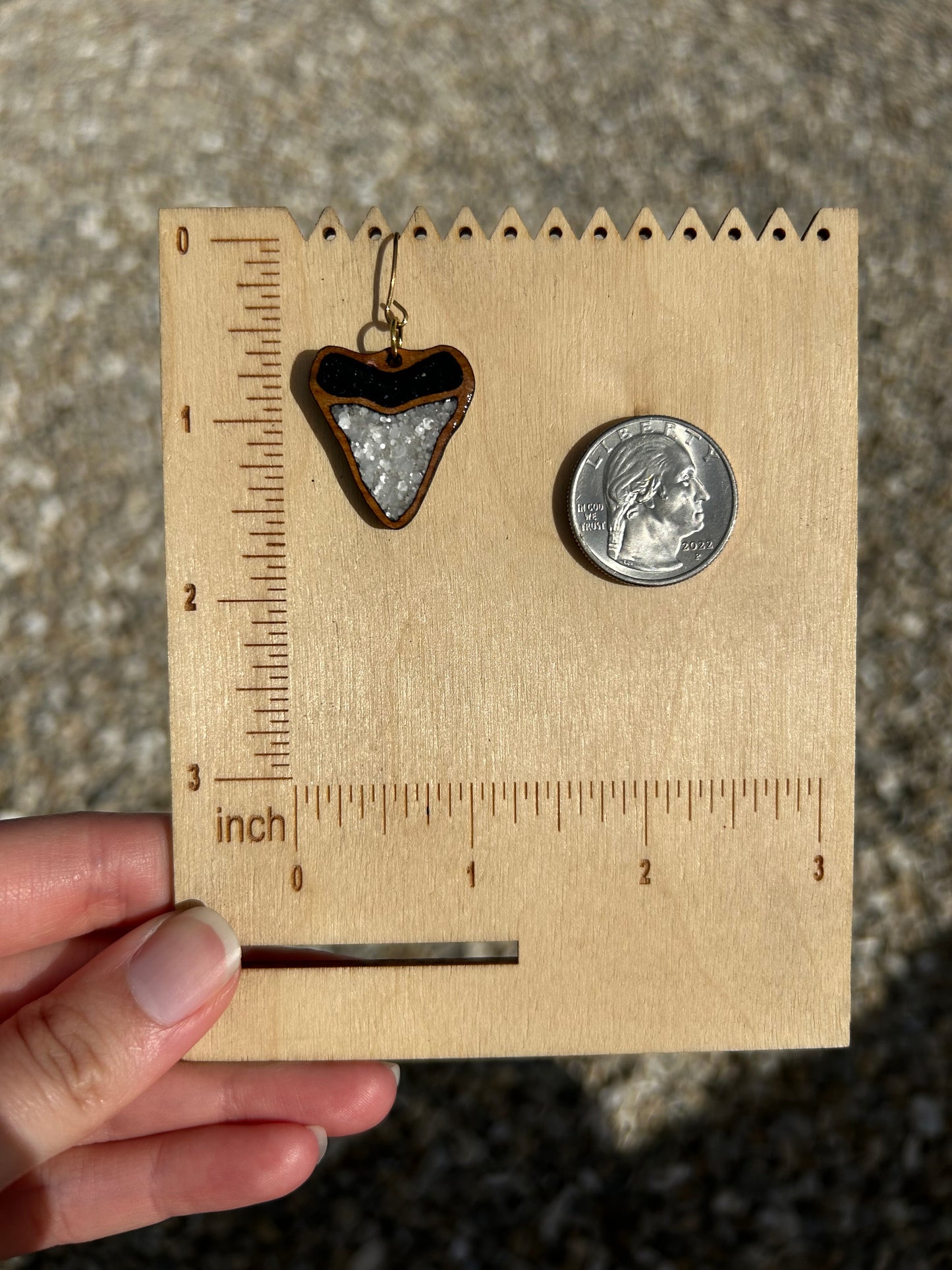 Shark Tooth earrings