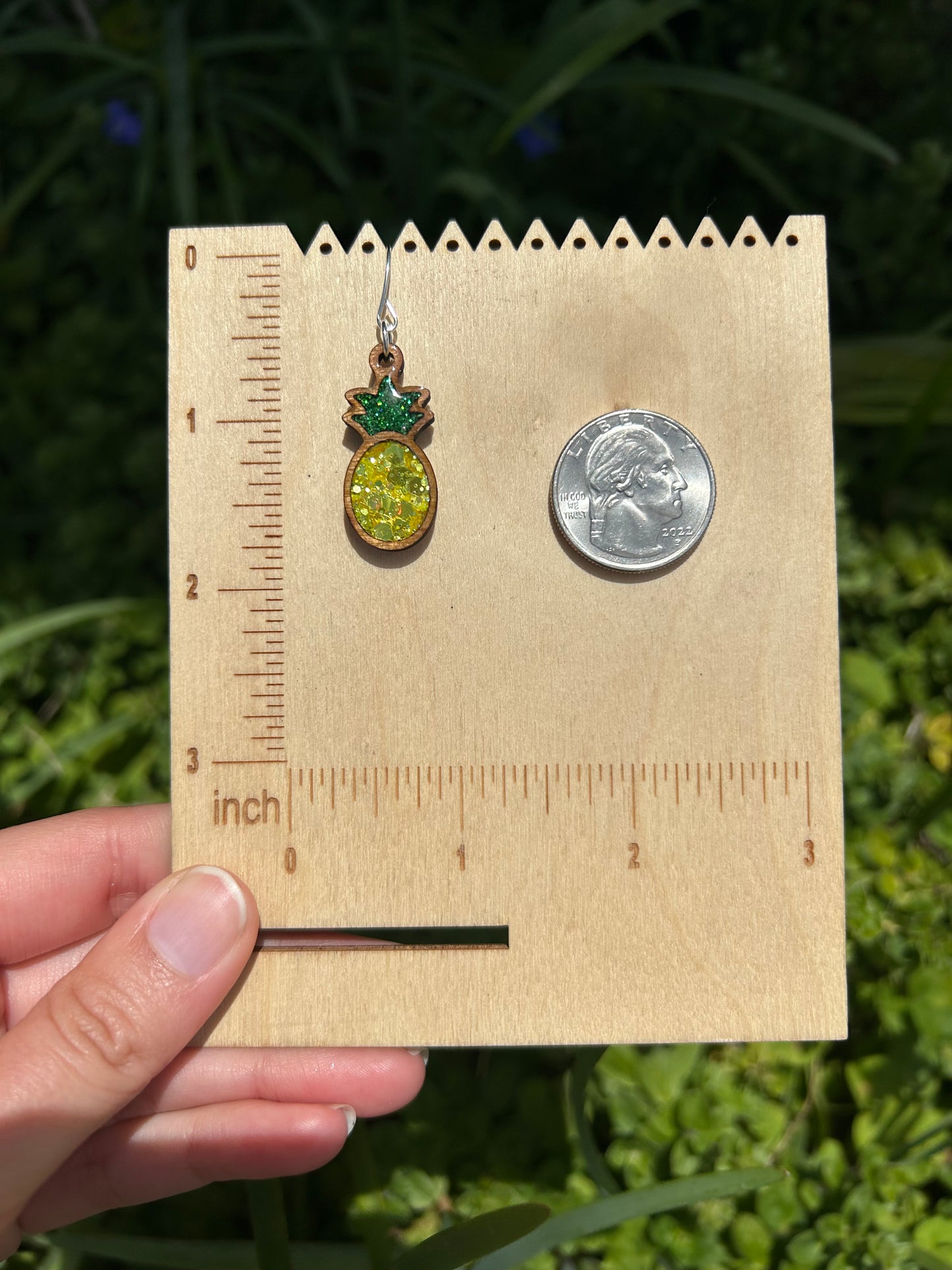 Pineapple earrings
