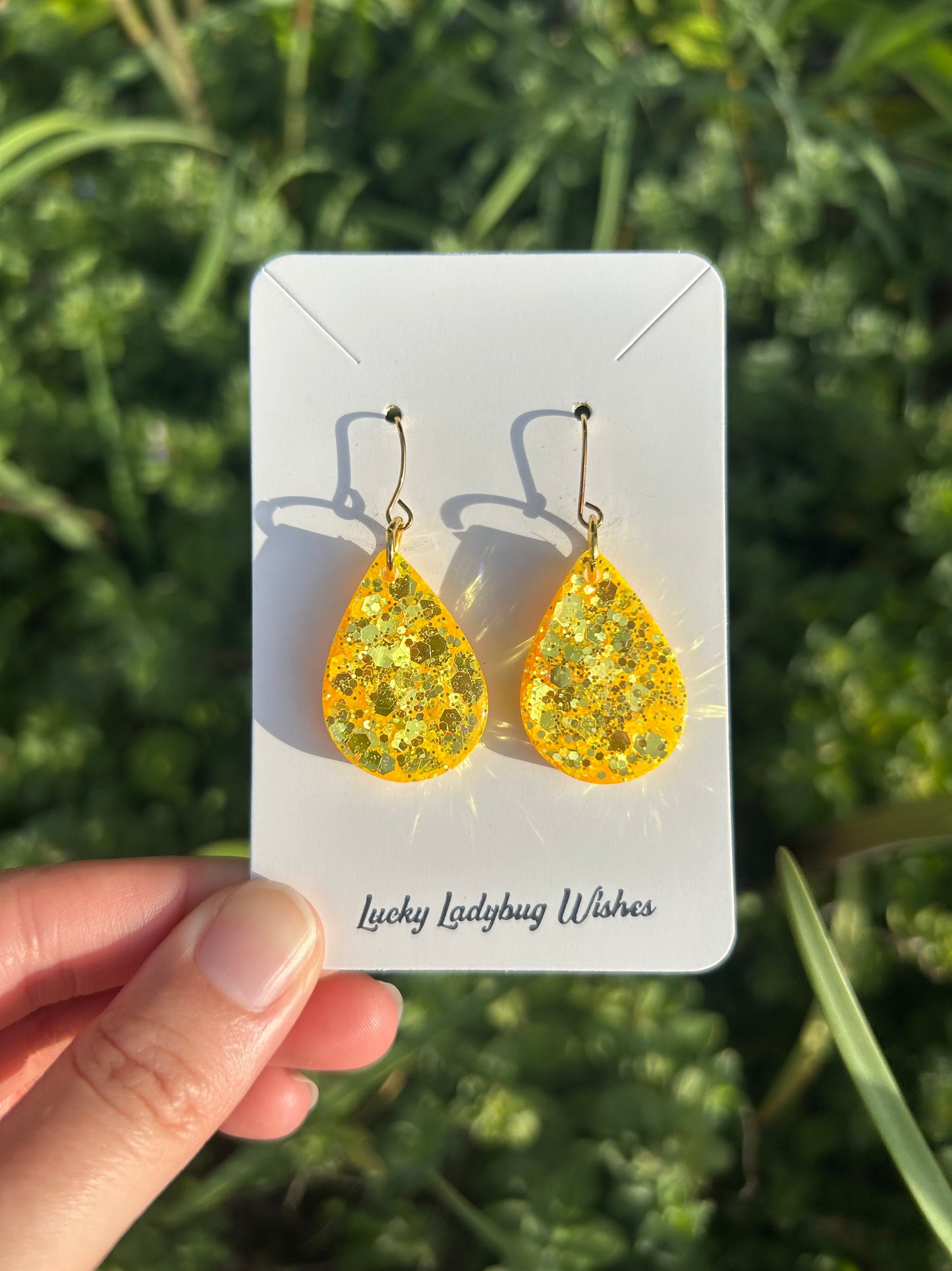 Small Aloha earrings