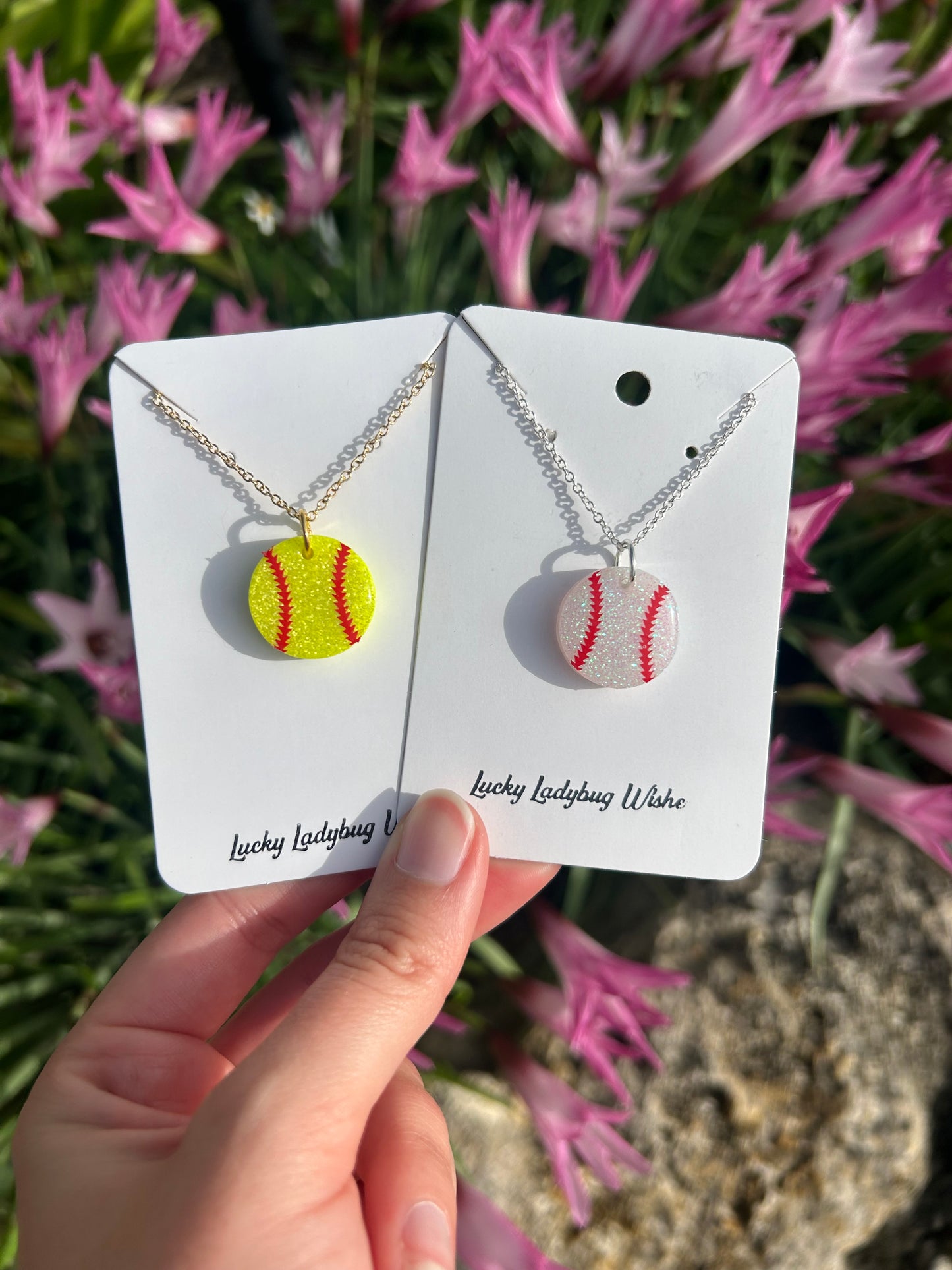 Baseball necklace