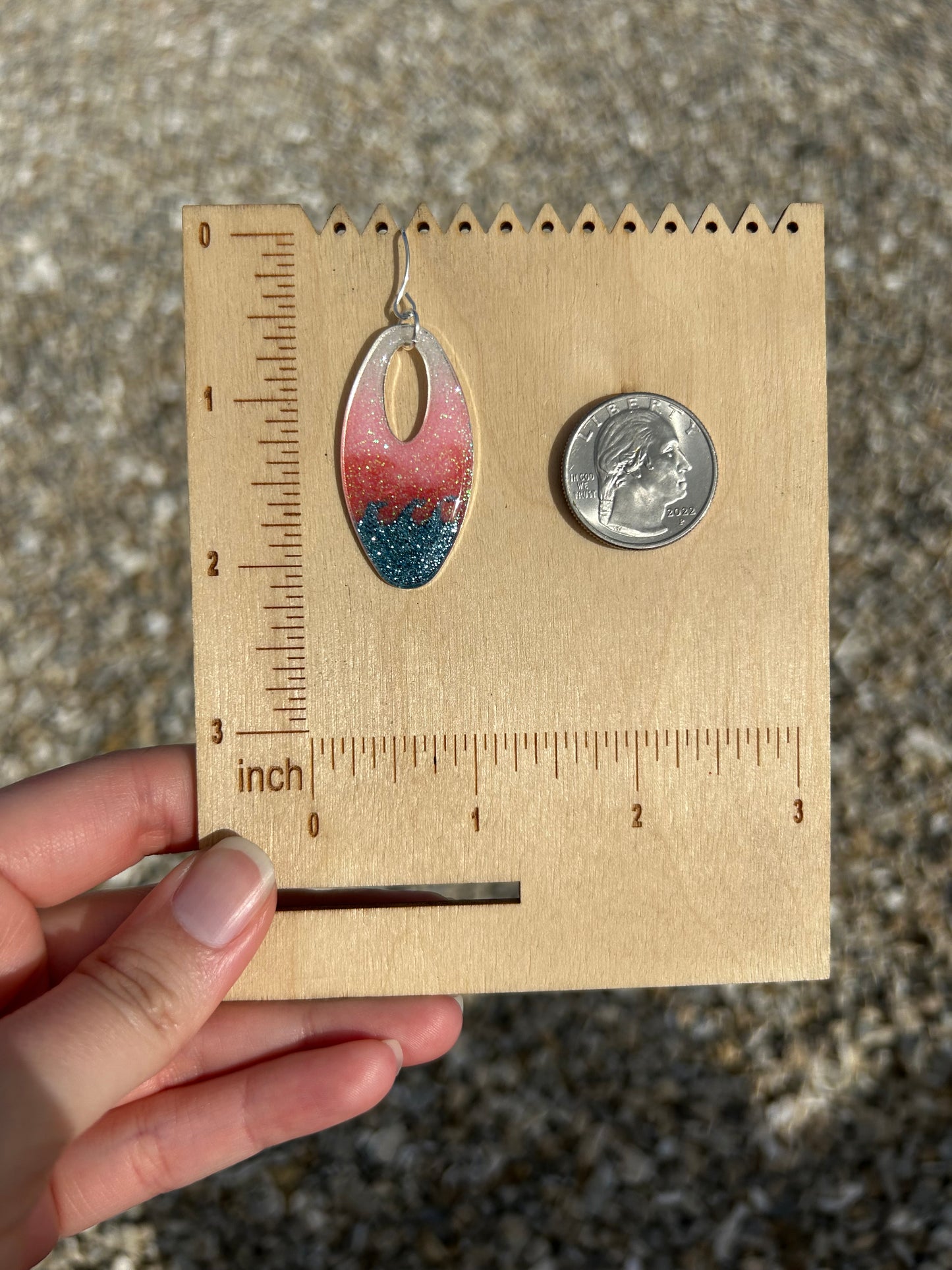Sunset earrings