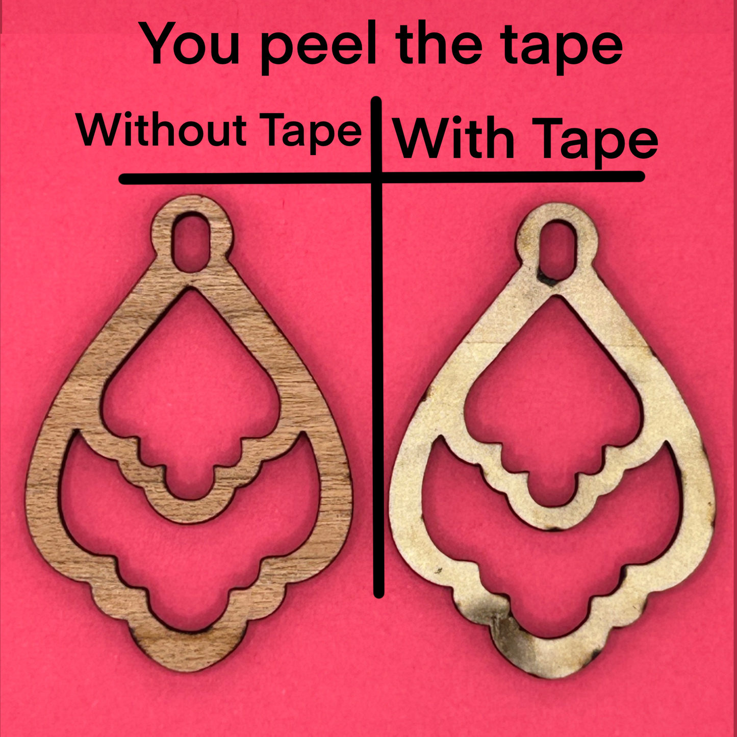 Blank Ashley wooden bezels