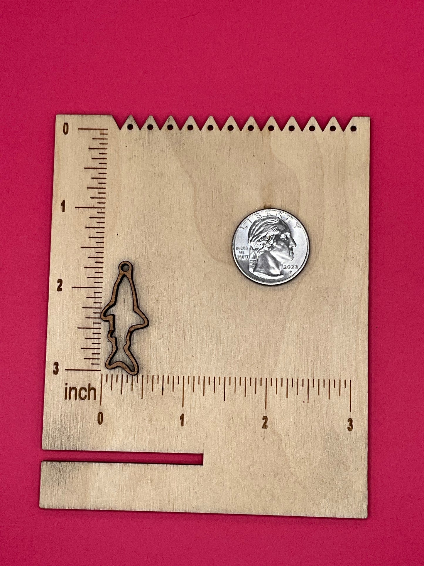Blank Shark wooden bezels