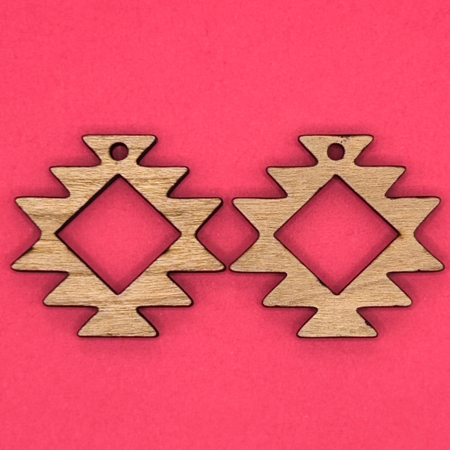 Blank aztec wooden bezels