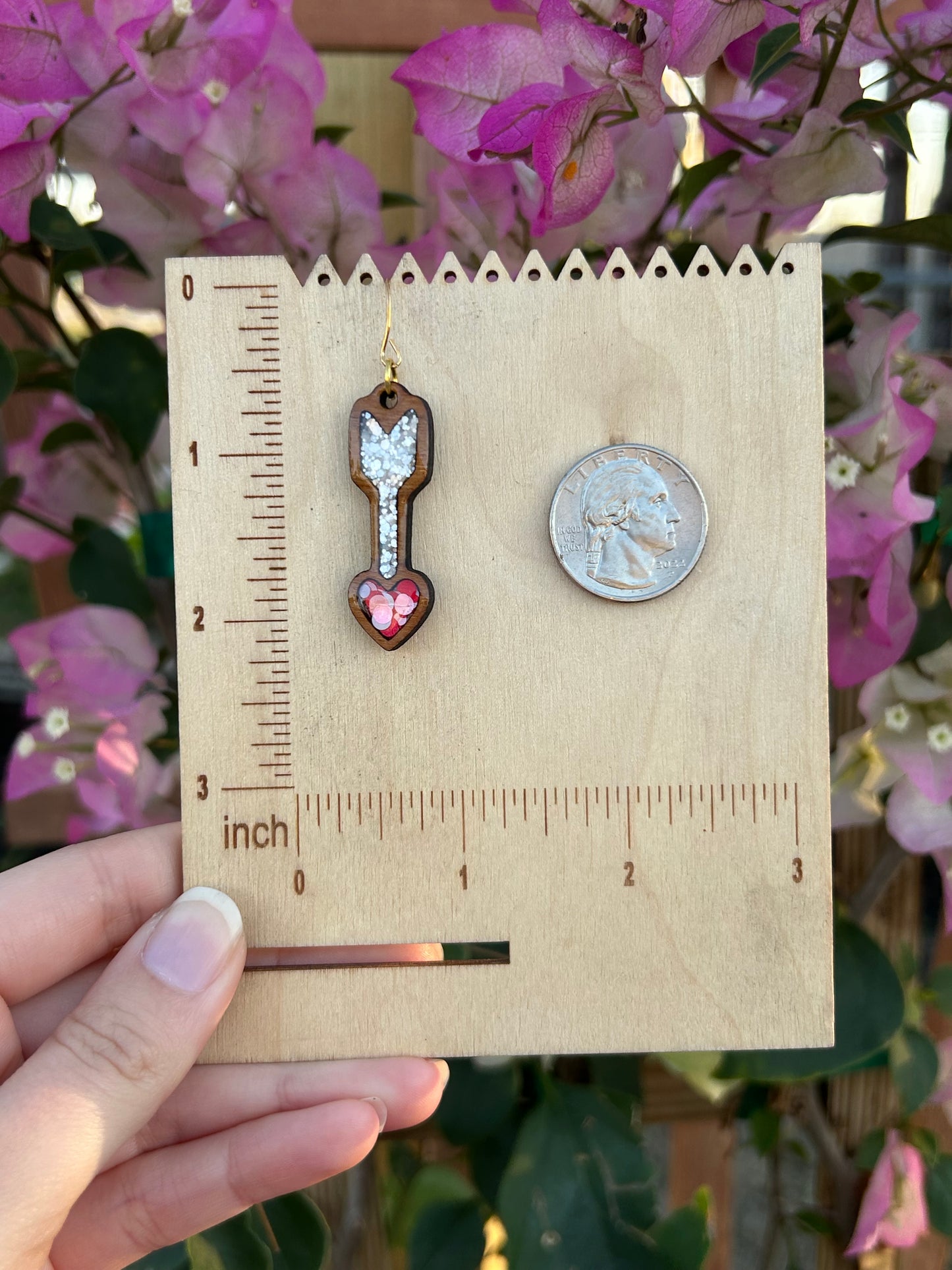 Cupid Arrow earrings