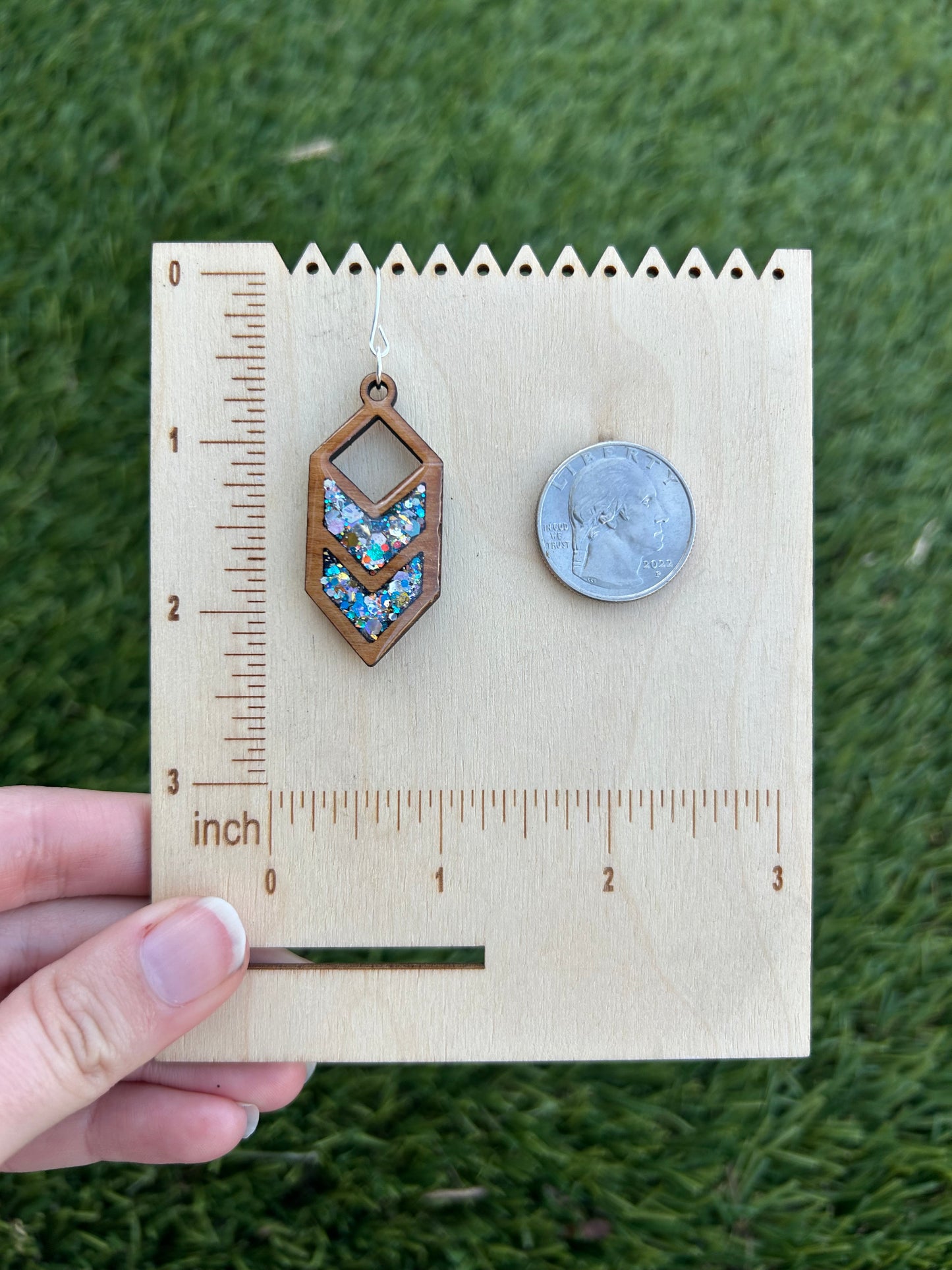 Paisley earrings