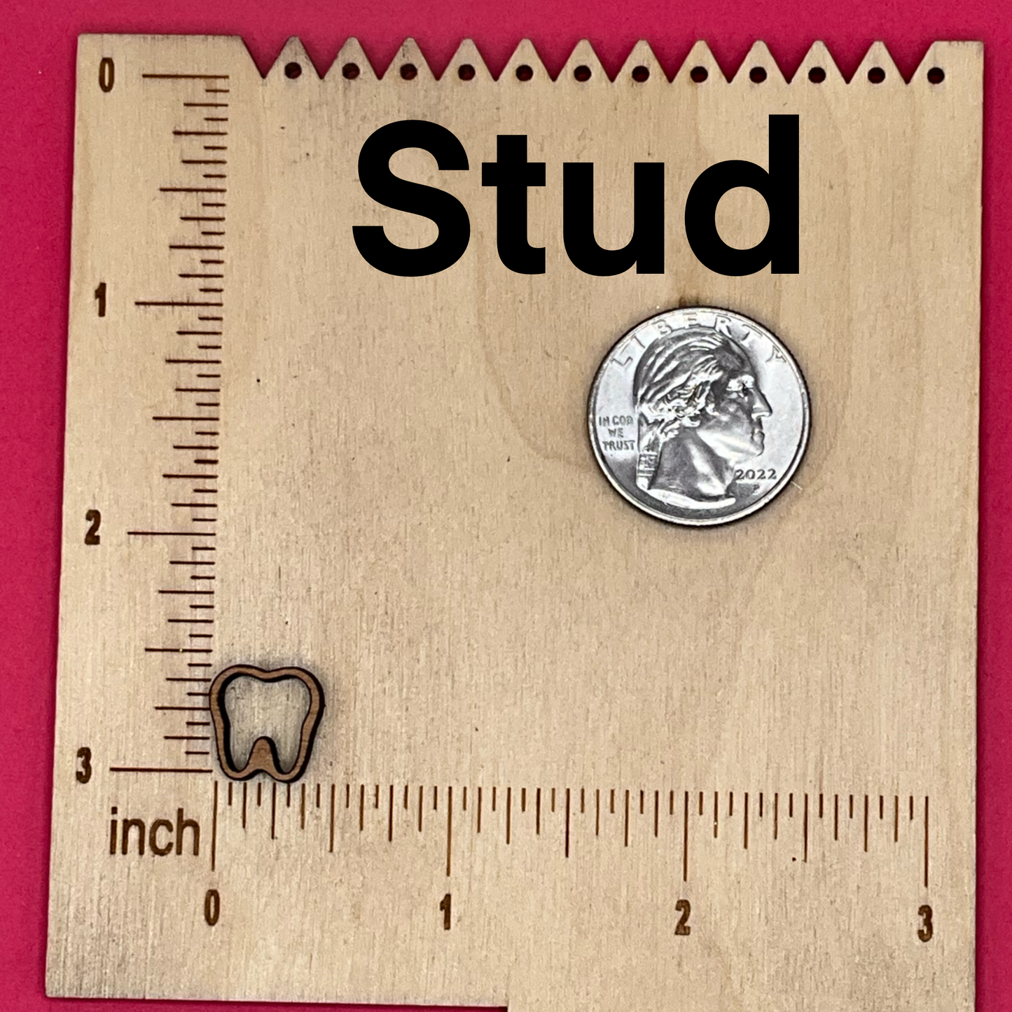 Blank Tooth wooden bezel