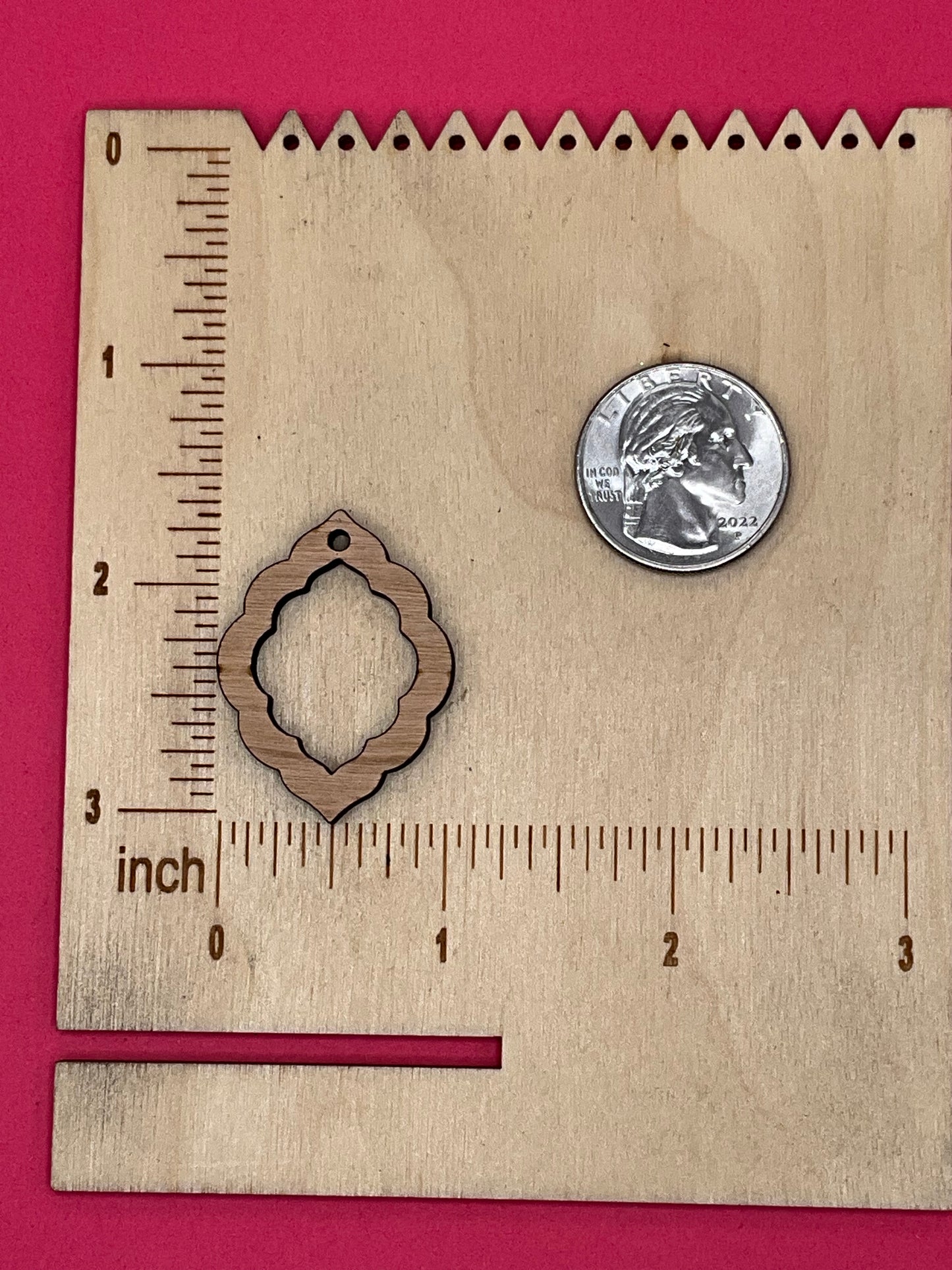 Blank Lillian wooden bezels