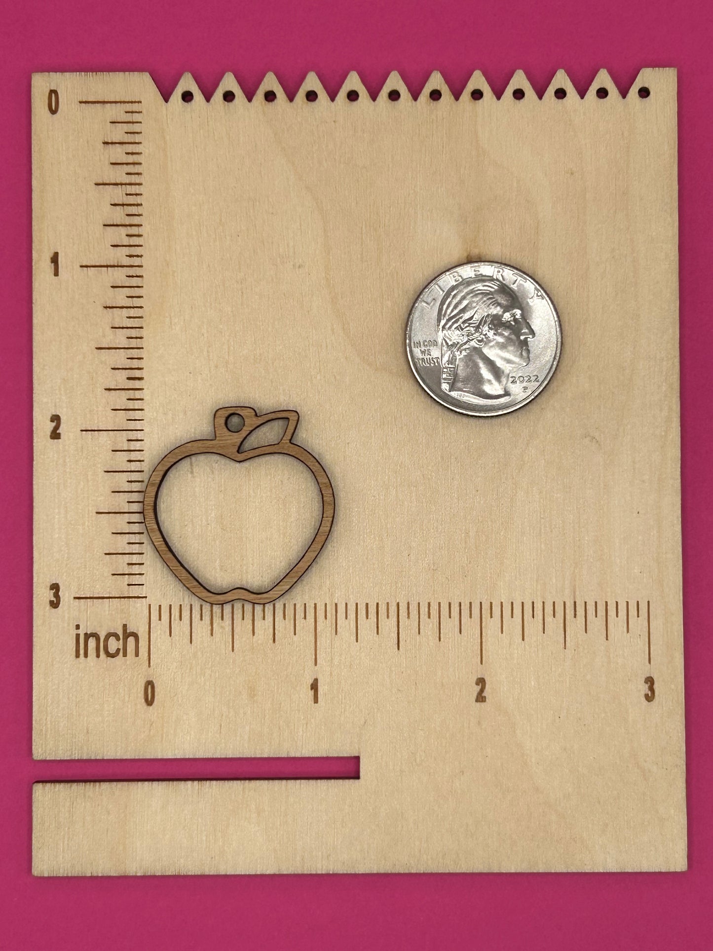 Blank Apple wooden bezels