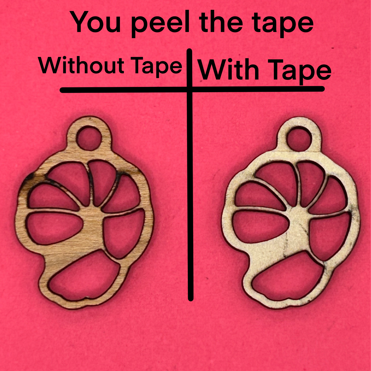 Blank Shrimp wooden bezel