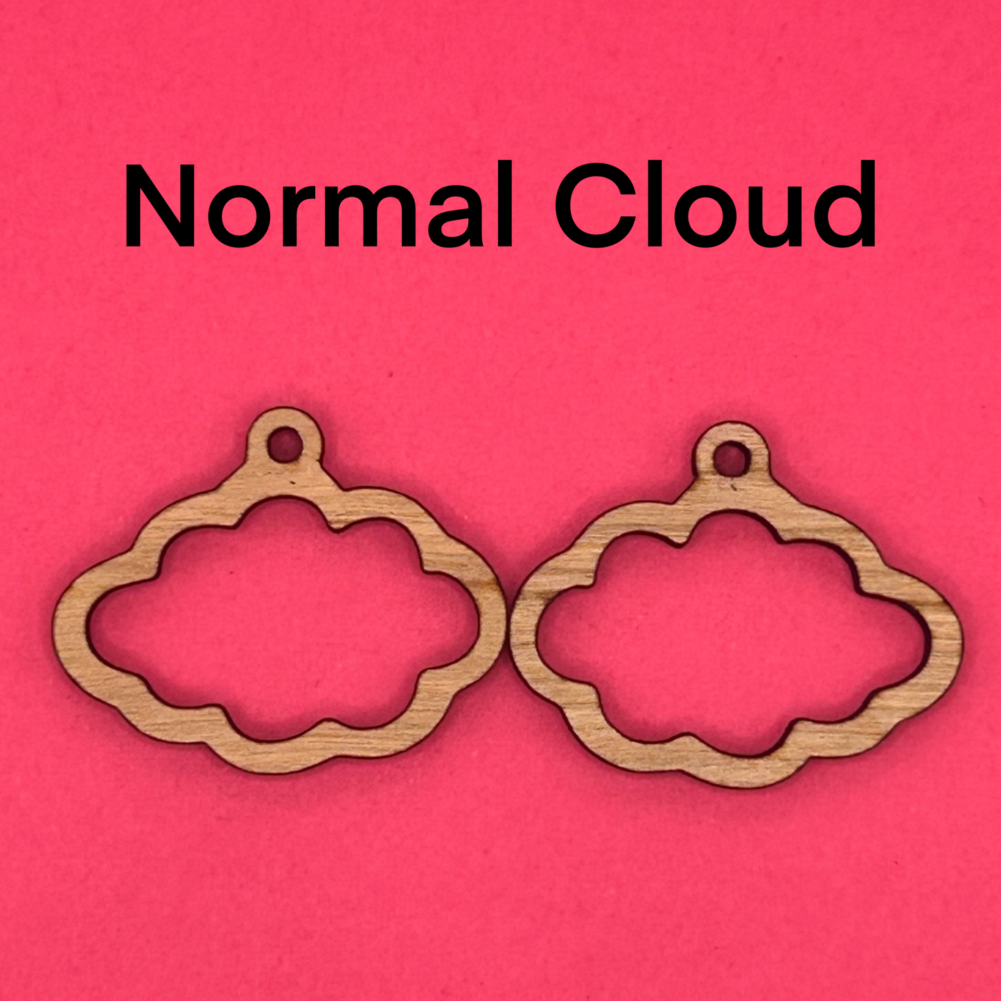 Blank Cloud wooden bezels